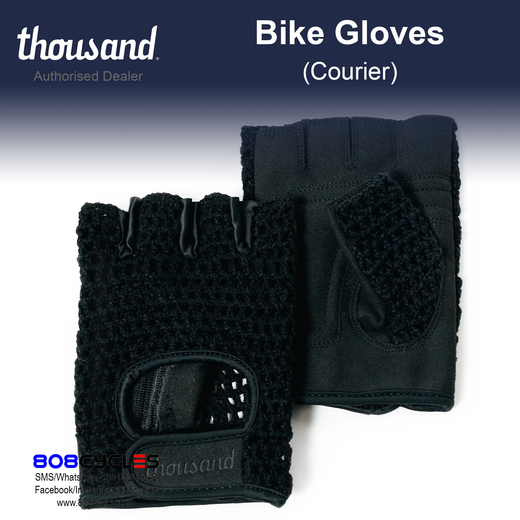 Bike Gloves (Courier) - Image 2