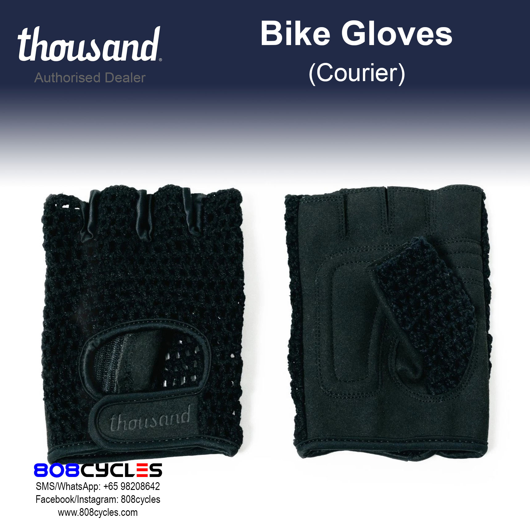 Bike Gloves (Courier)
