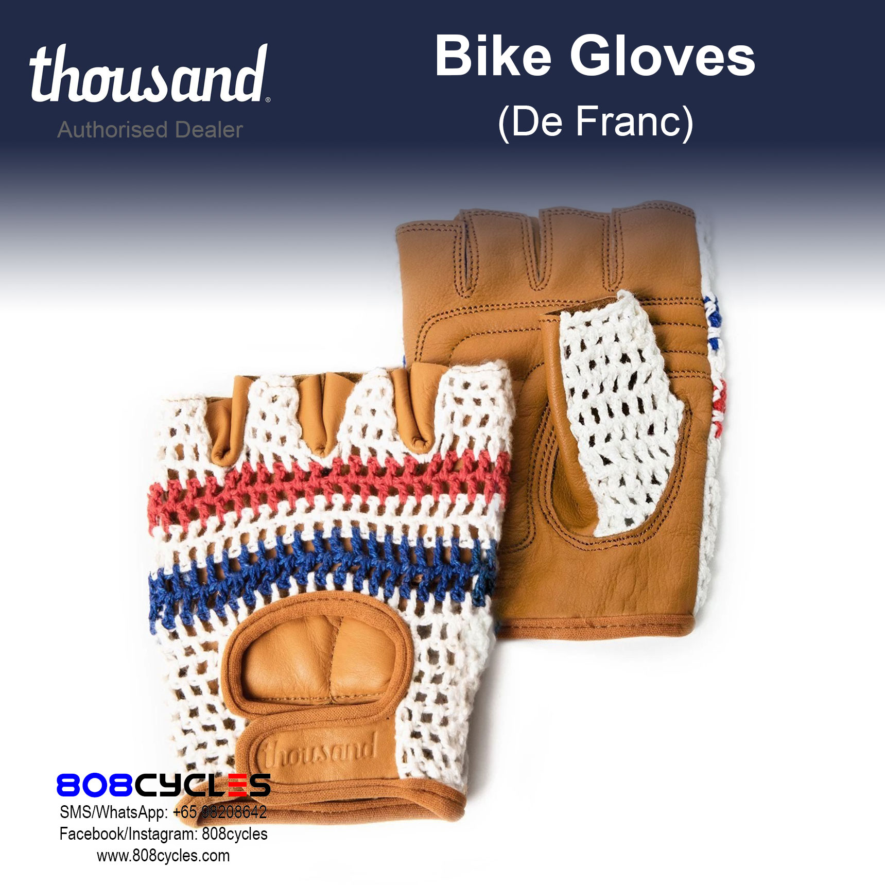 Bike Gloves (De Franc) - Image 3
