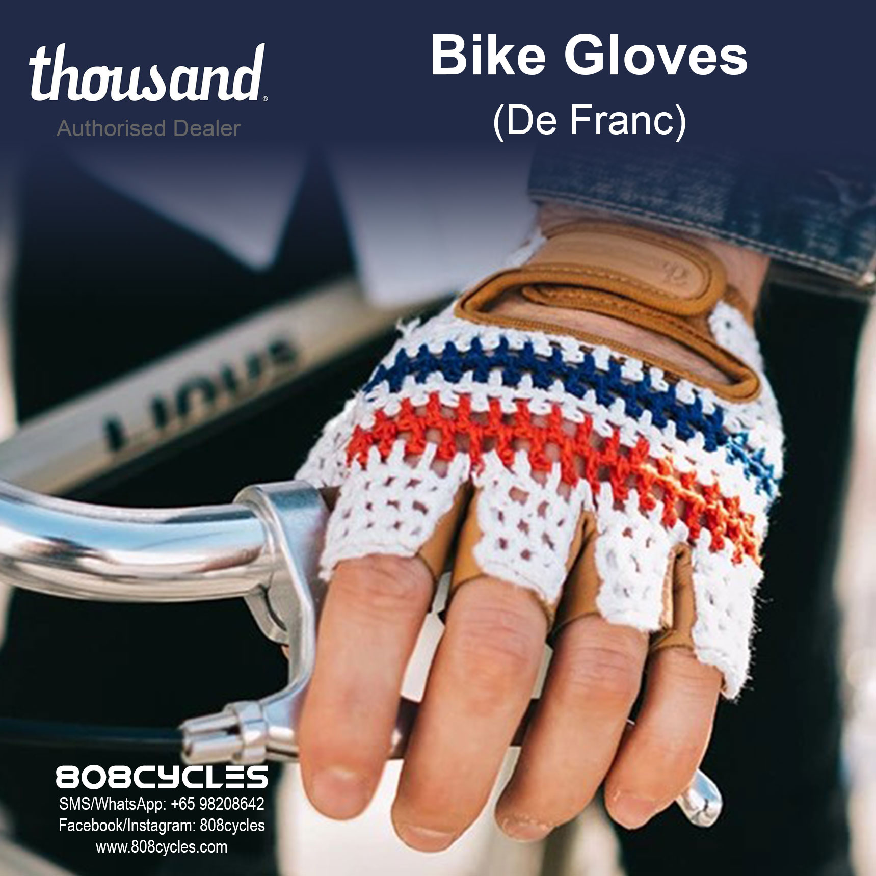 Bike Gloves (De Franc) - Image 5