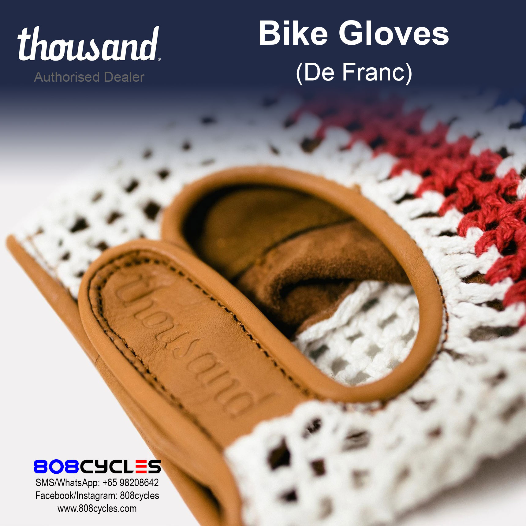 Bike Gloves (De Franc) - Image 2