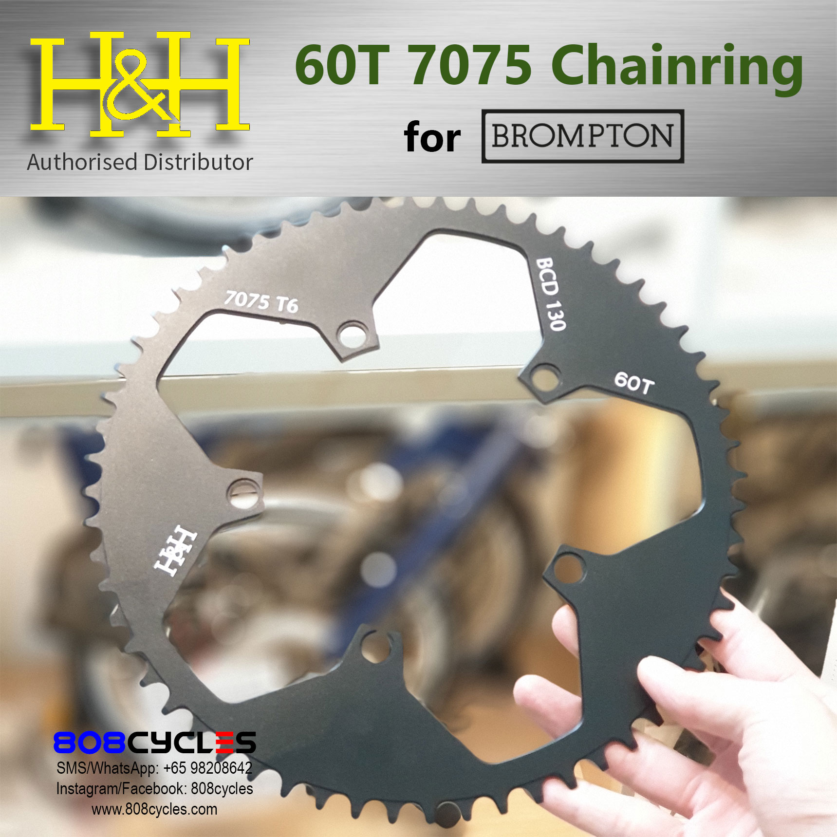 H&H 7075 60T Chainring