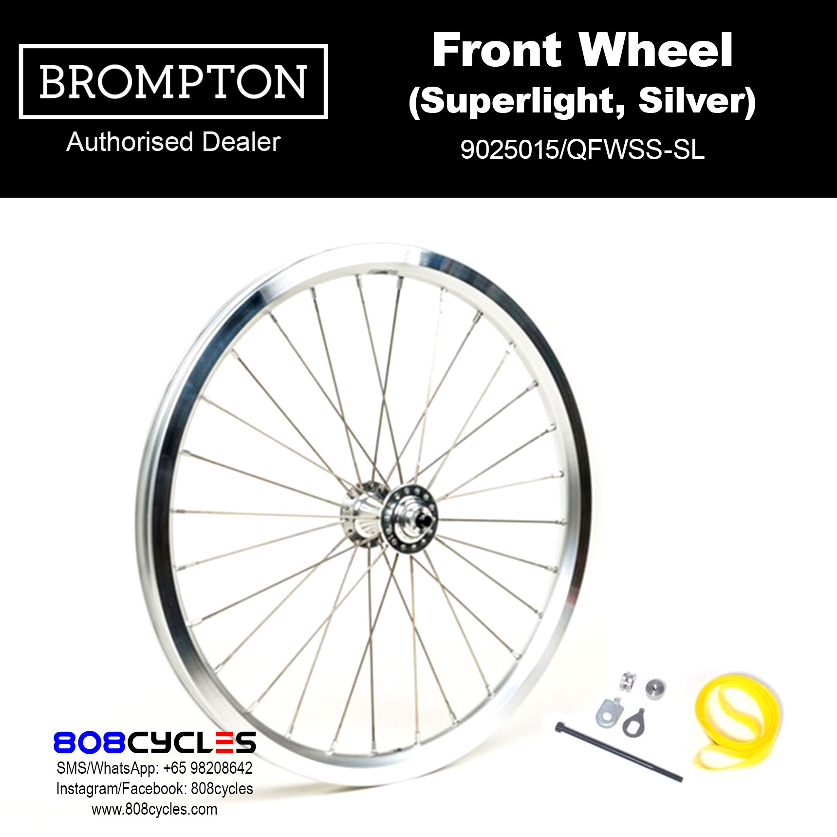 brompton front wheel