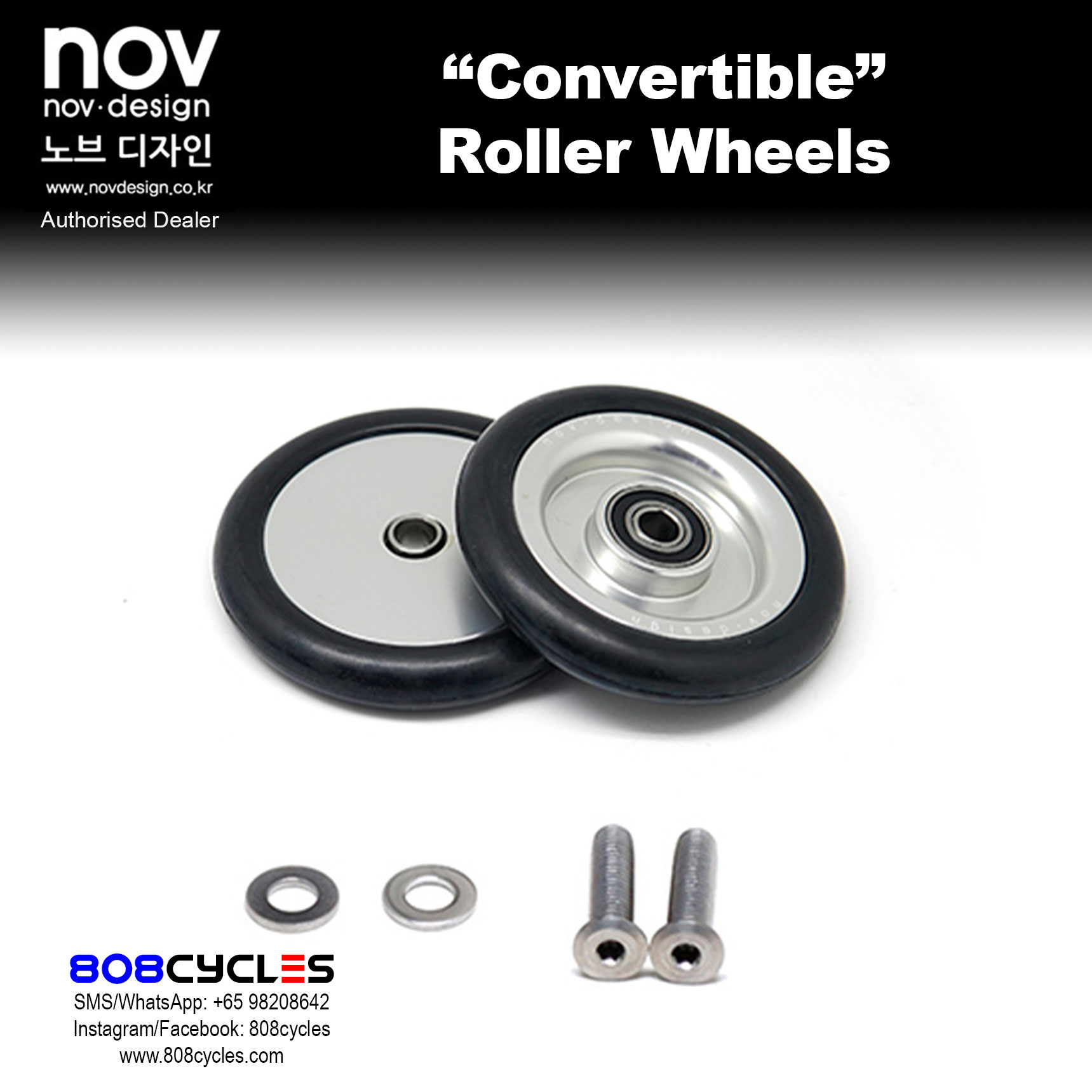 novdesign "Convertible" Eazy Wheels - Image 2