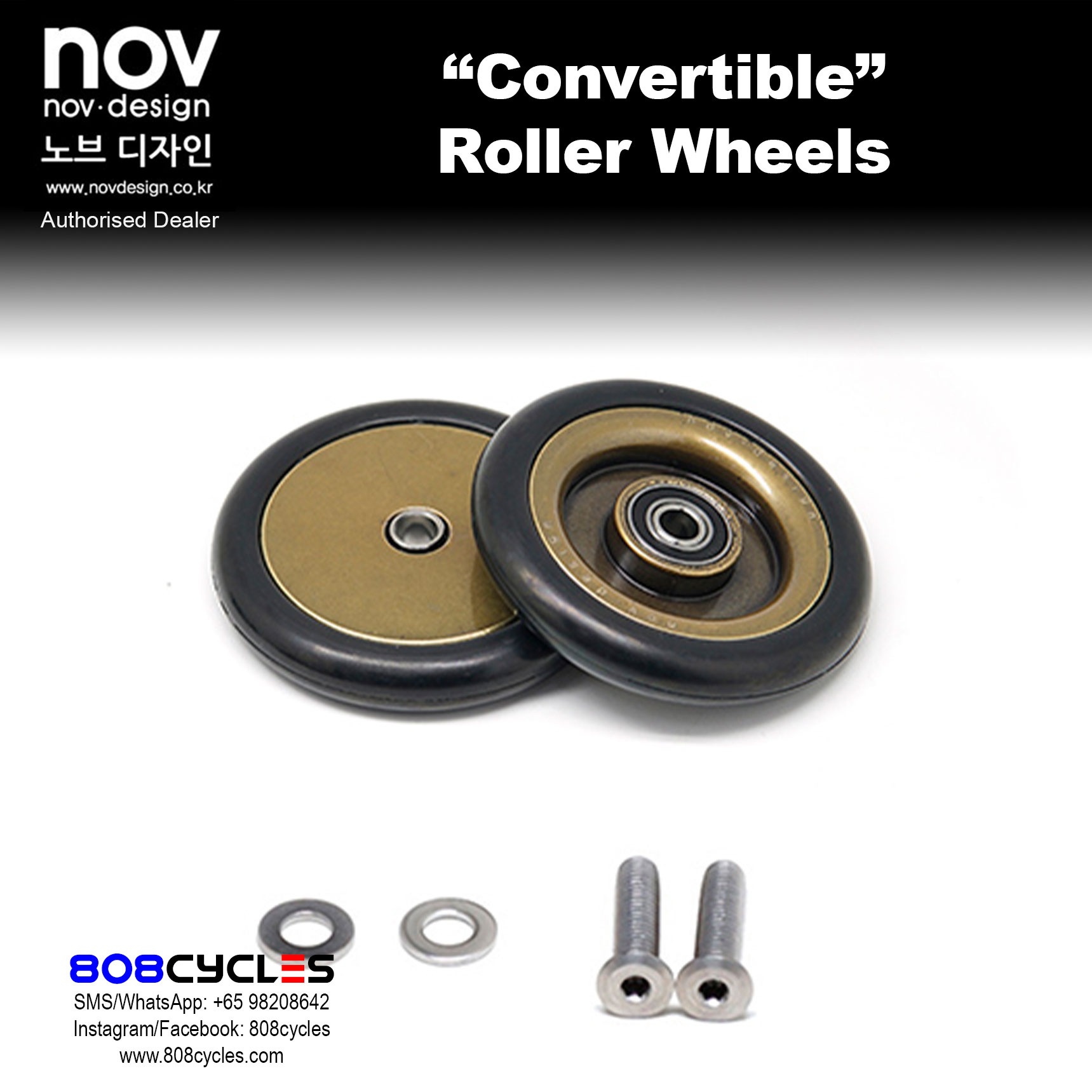 novdesign "Convertible" Eazy Wheels