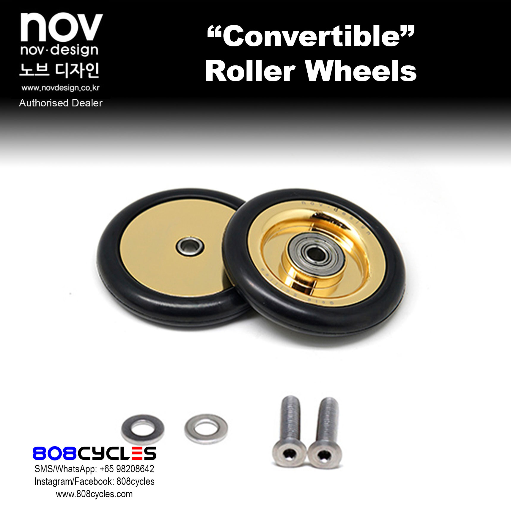 novdesign "Convertible" Eazy Wheels - Image 4