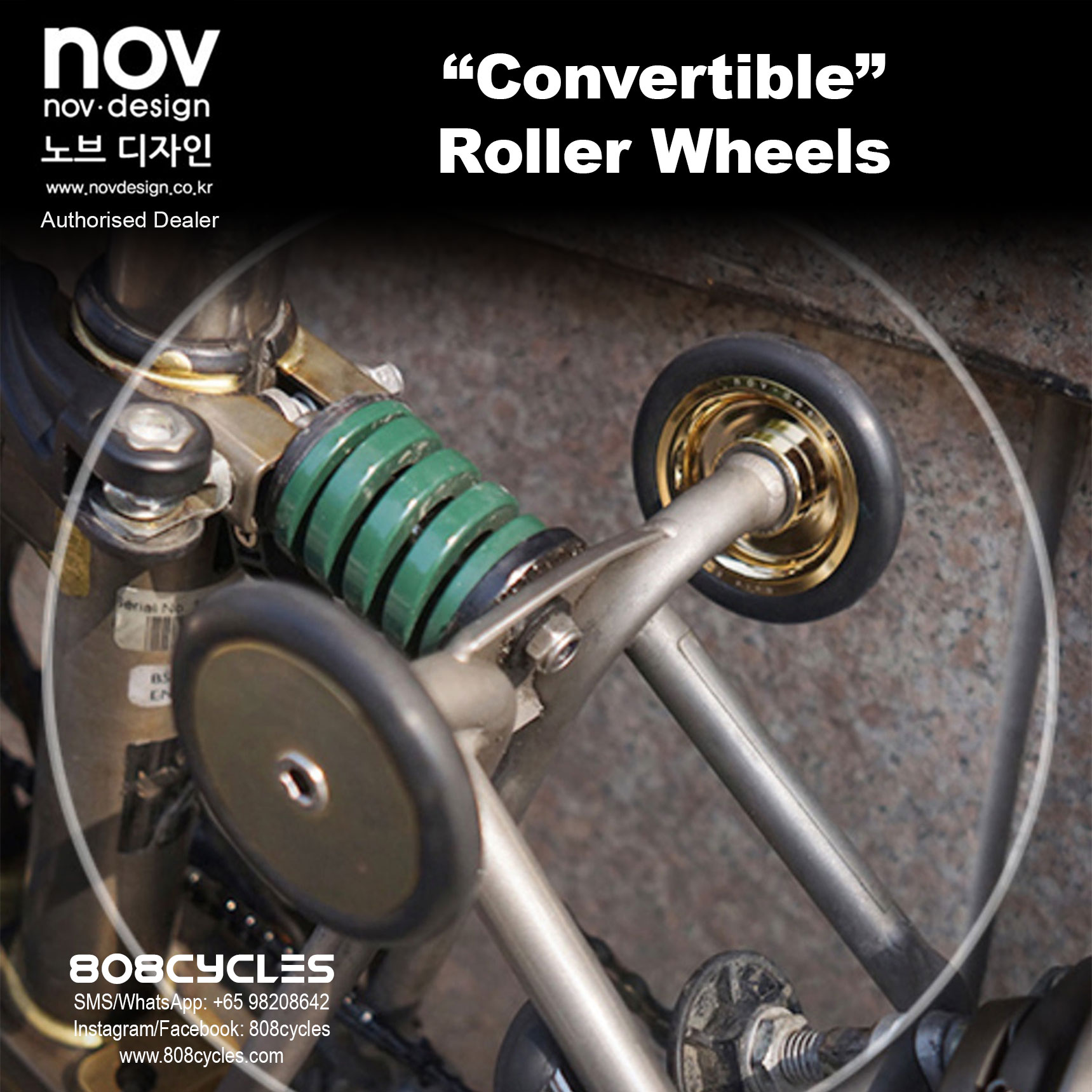 novdesign "Convertible" Eazy Wheels - Image 5