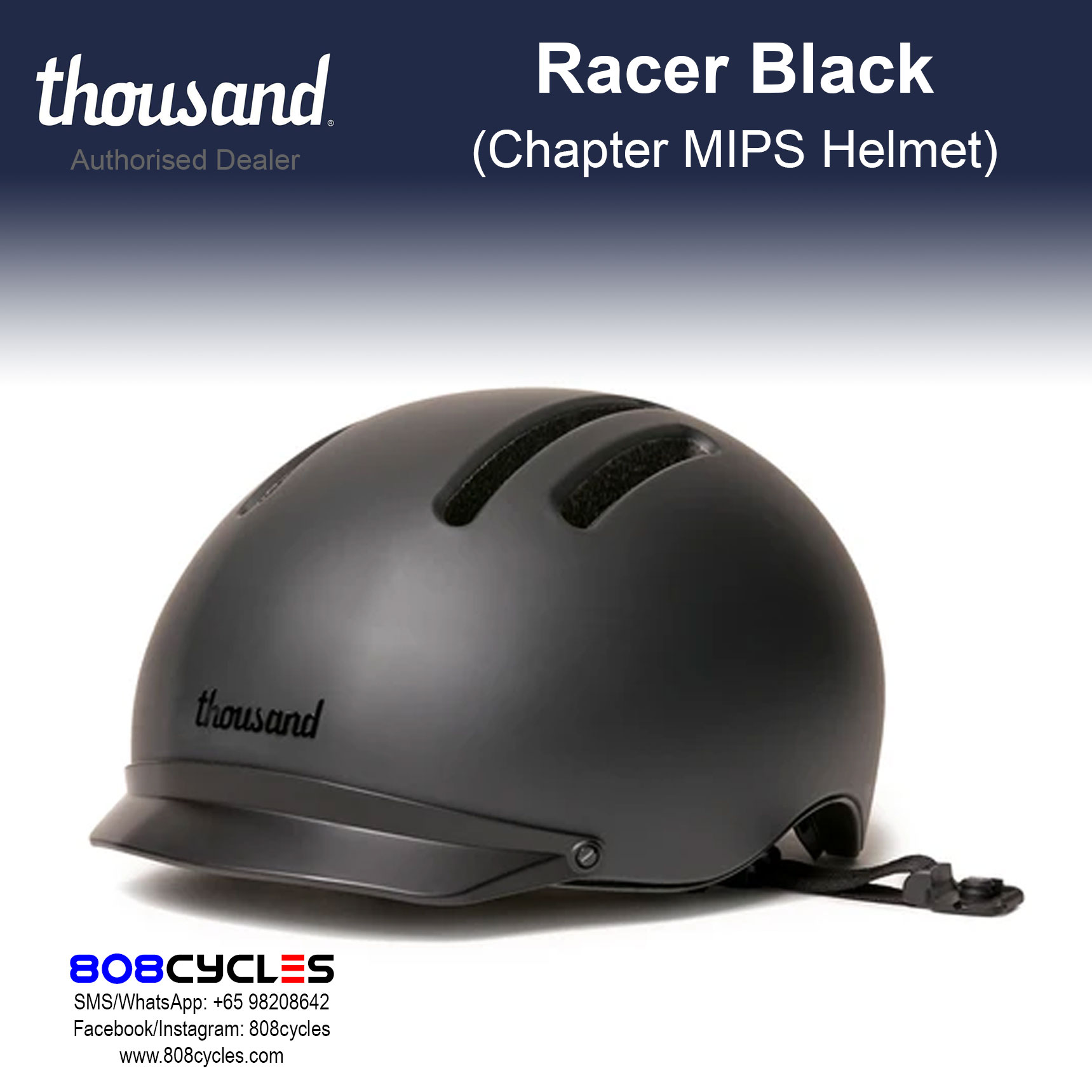 Thousand Chapter MIPS Collection - Racer Black