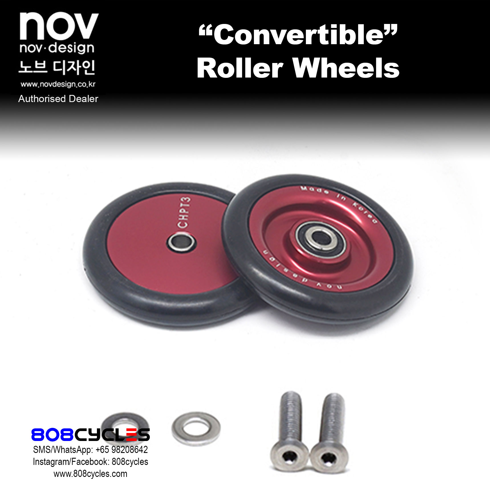 novdesign "Convertible" Eazy Wheels - Image 6