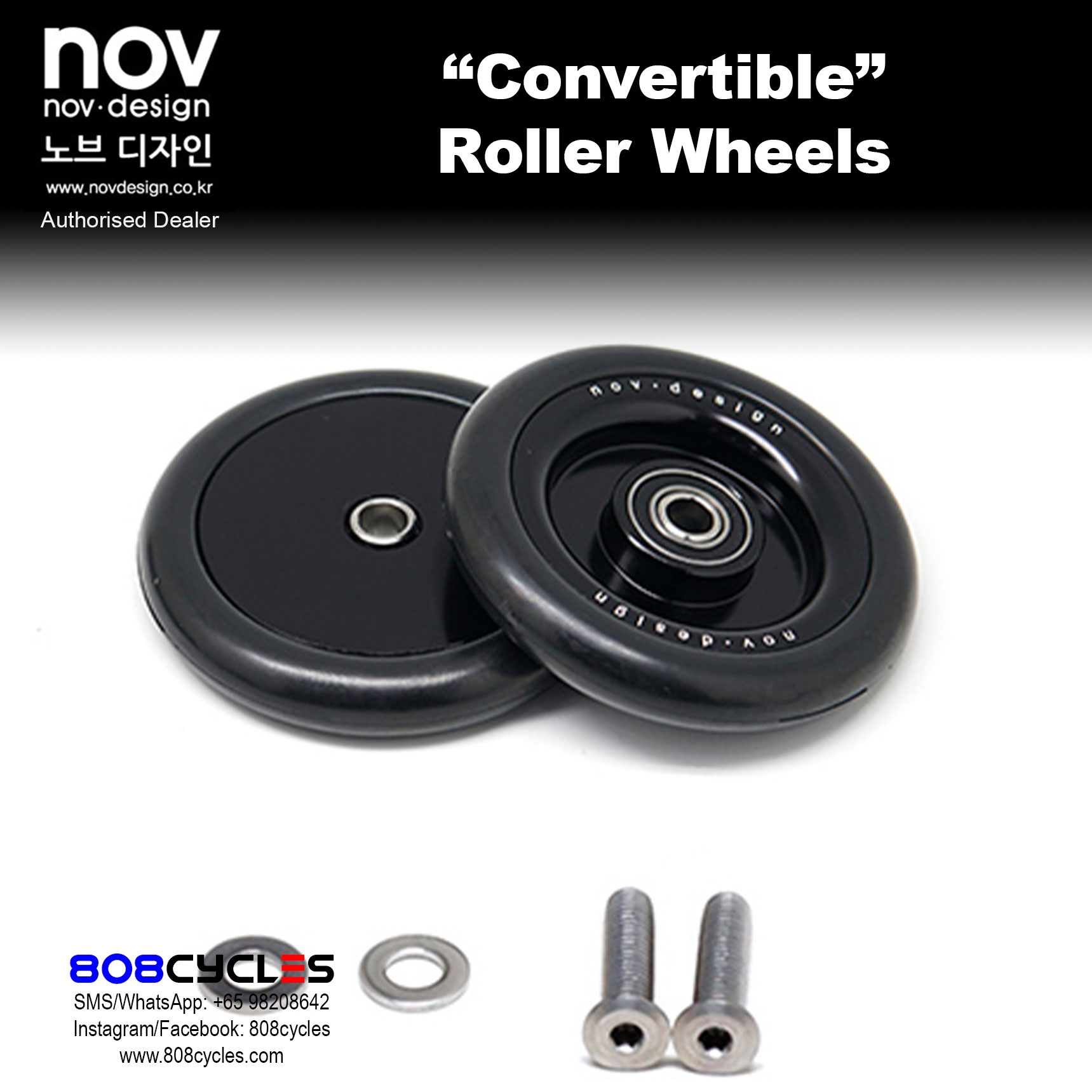 novdesign "Convertible" Eazy Wheels - Image 7