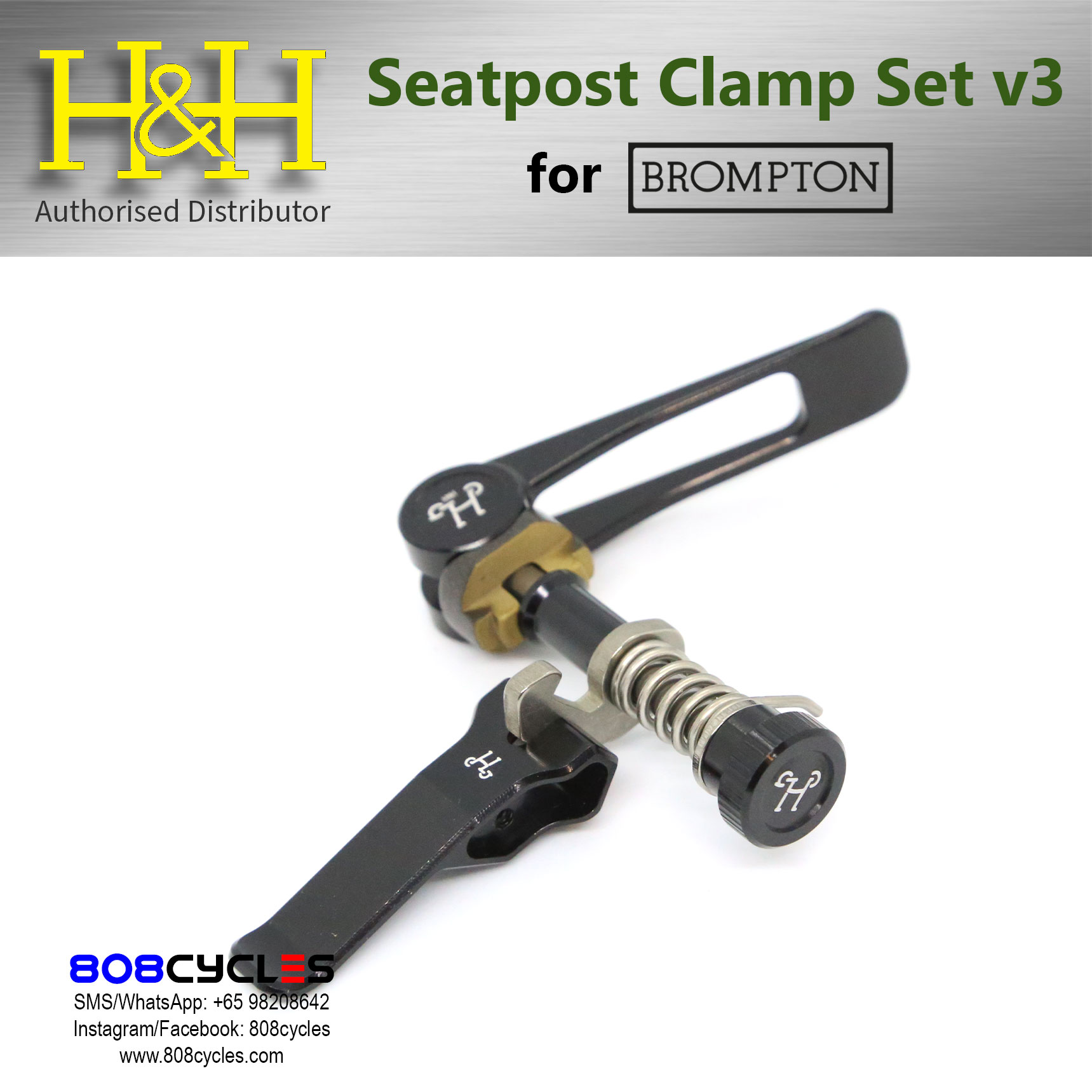H&H Seatpost Clamp Set v3 - Image 3