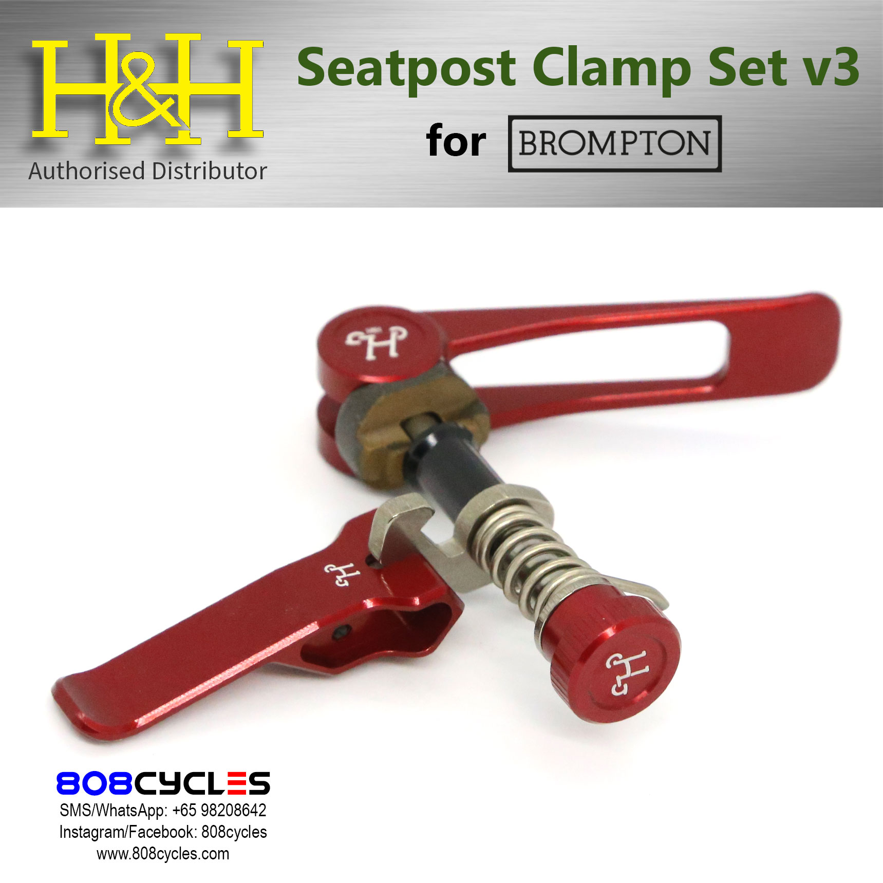 H&H Seatpost Clamp Set v3 - Image 8