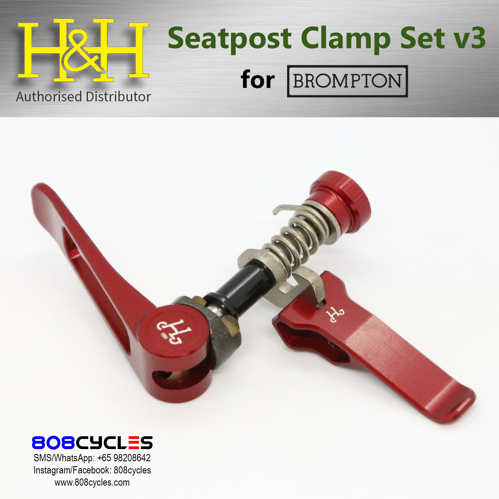 H&H Seatpost Clamp Set v3 - Image 9