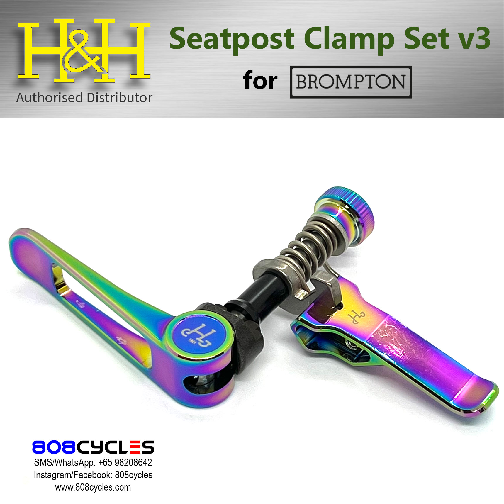 H&H Seatpost Clamp Set v3 - Image 12