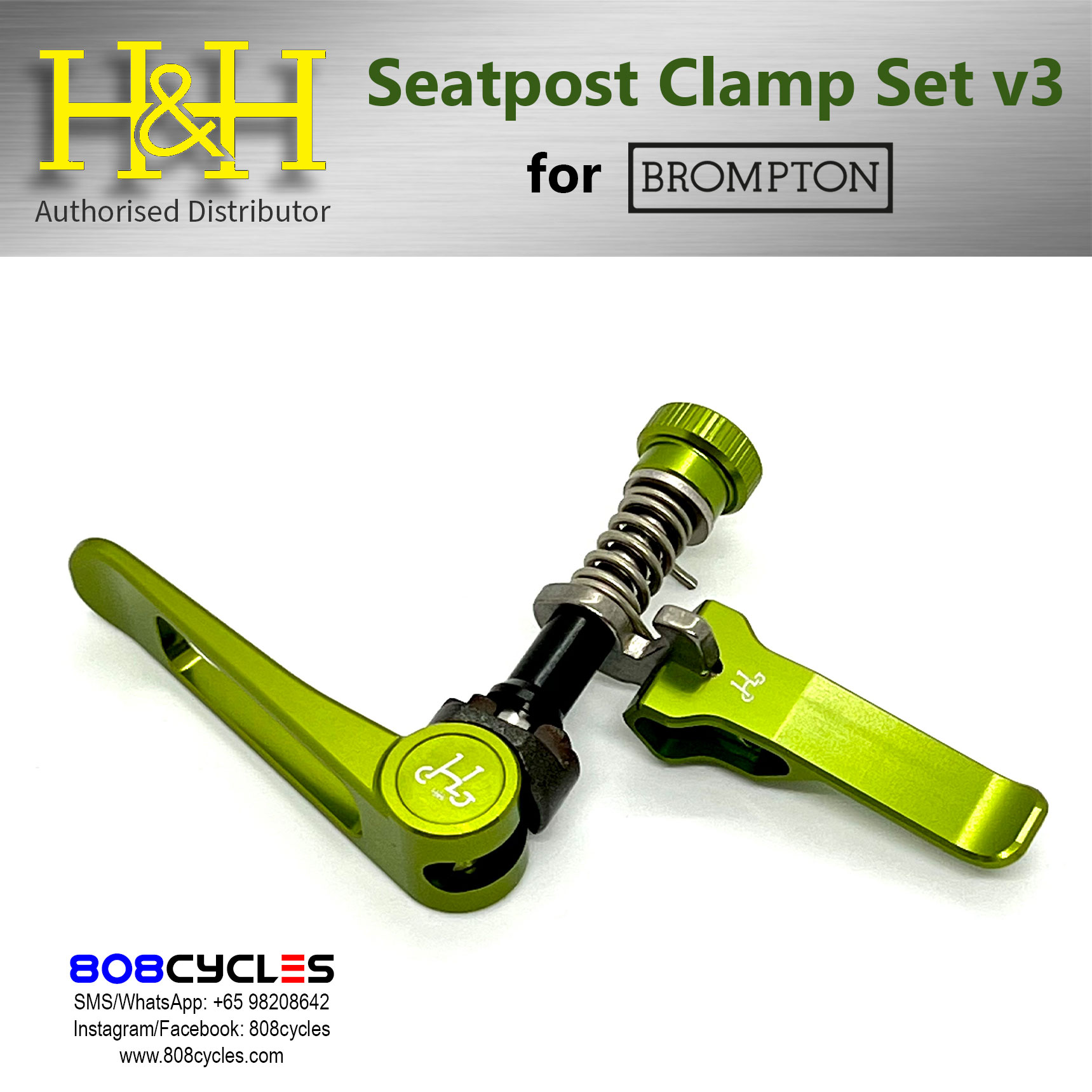 H&H Seatpost Clamp Set v3 - Image 13