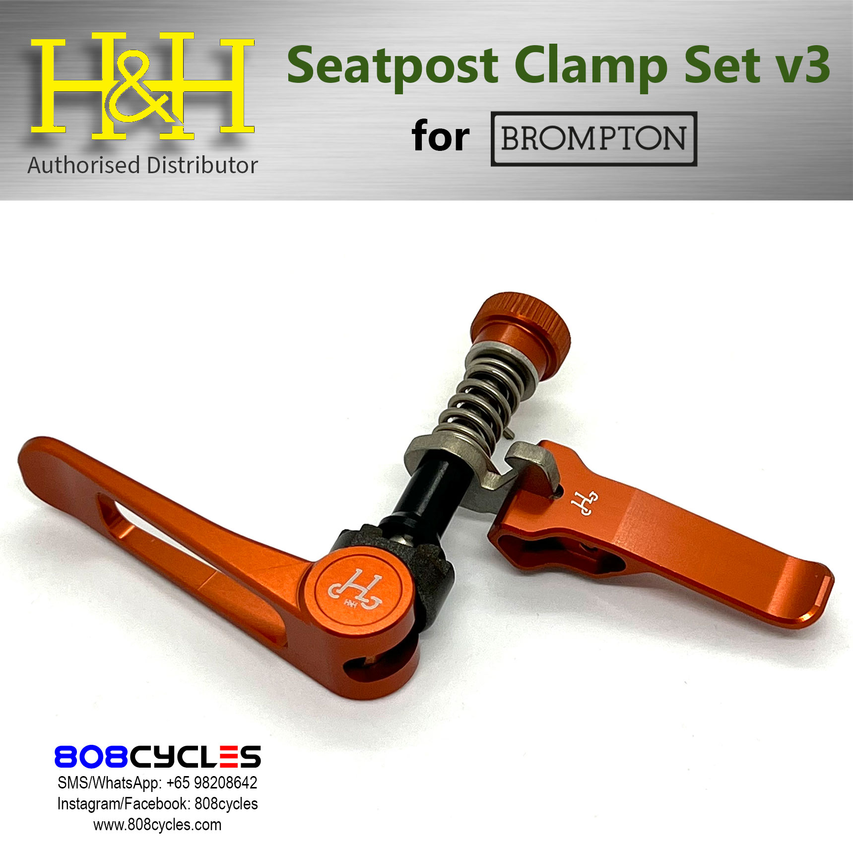 H&H Seatpost Clamp Set v3 - Image 17