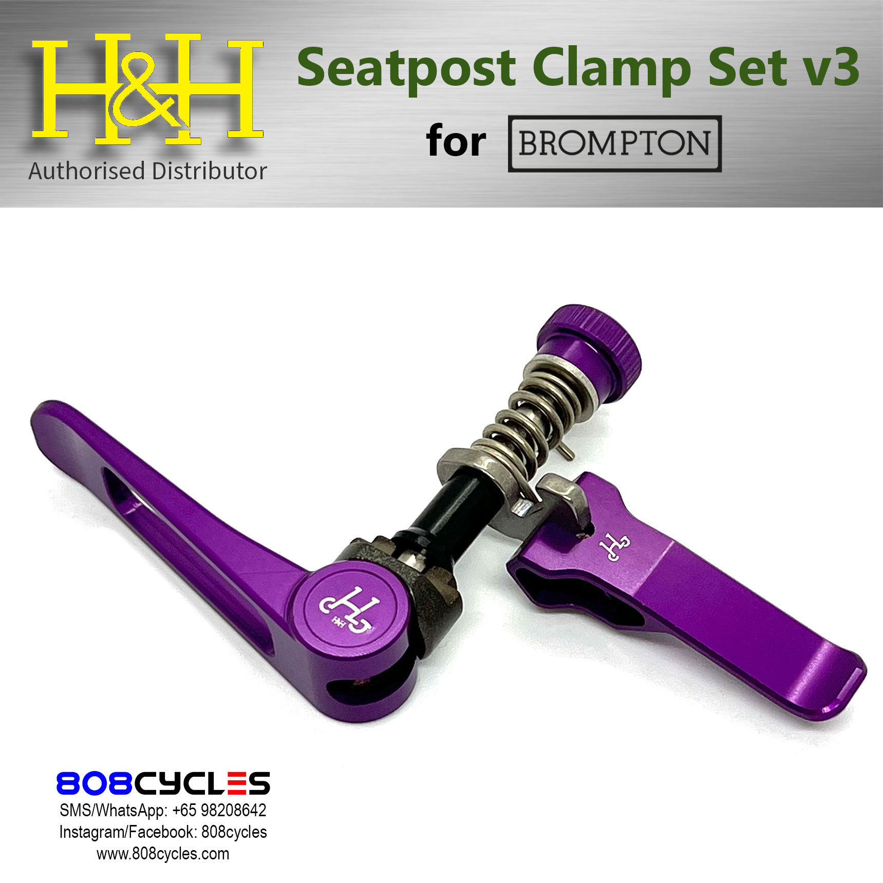 H&H Seatpost Clamp Set v3 - Image 16
