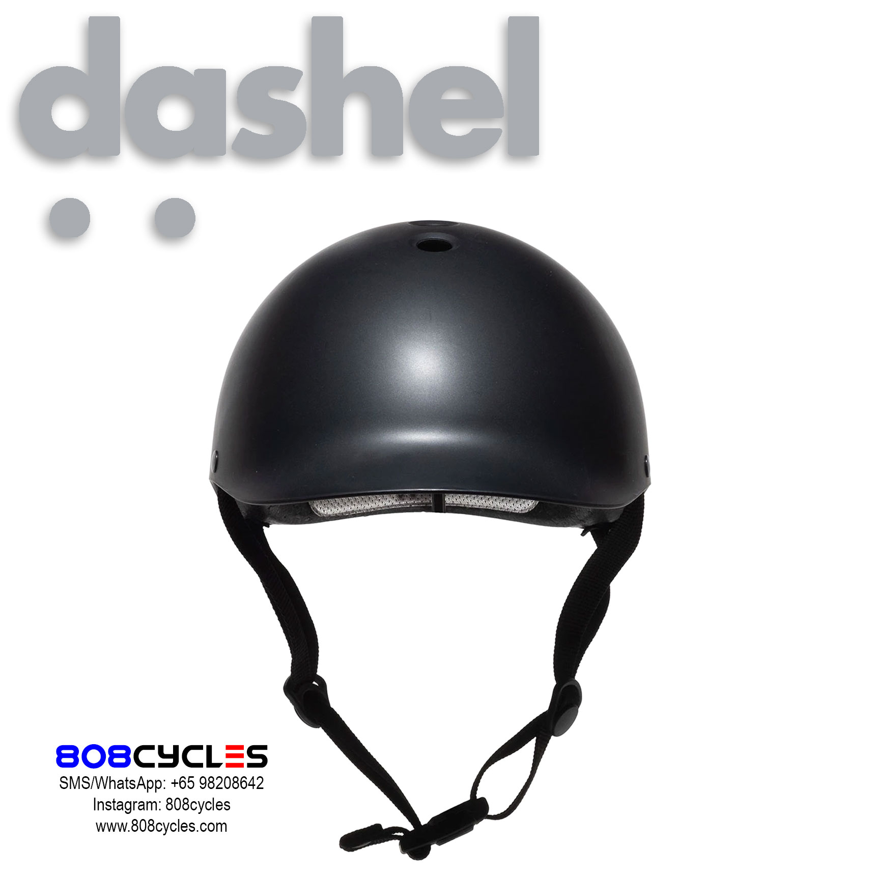 Dashel Urban Cycle Helmet - Black - Image 4