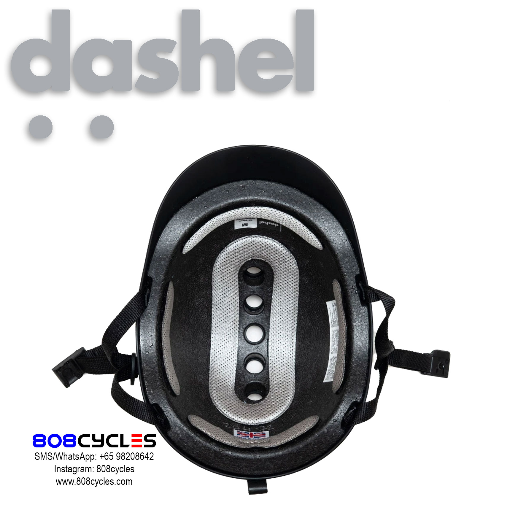 Dashel Urban Cycle Helmet - Black - Image 6