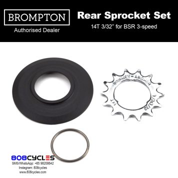 BROMPTON Rear Sprocket Set (14T for 3-speed BSR)