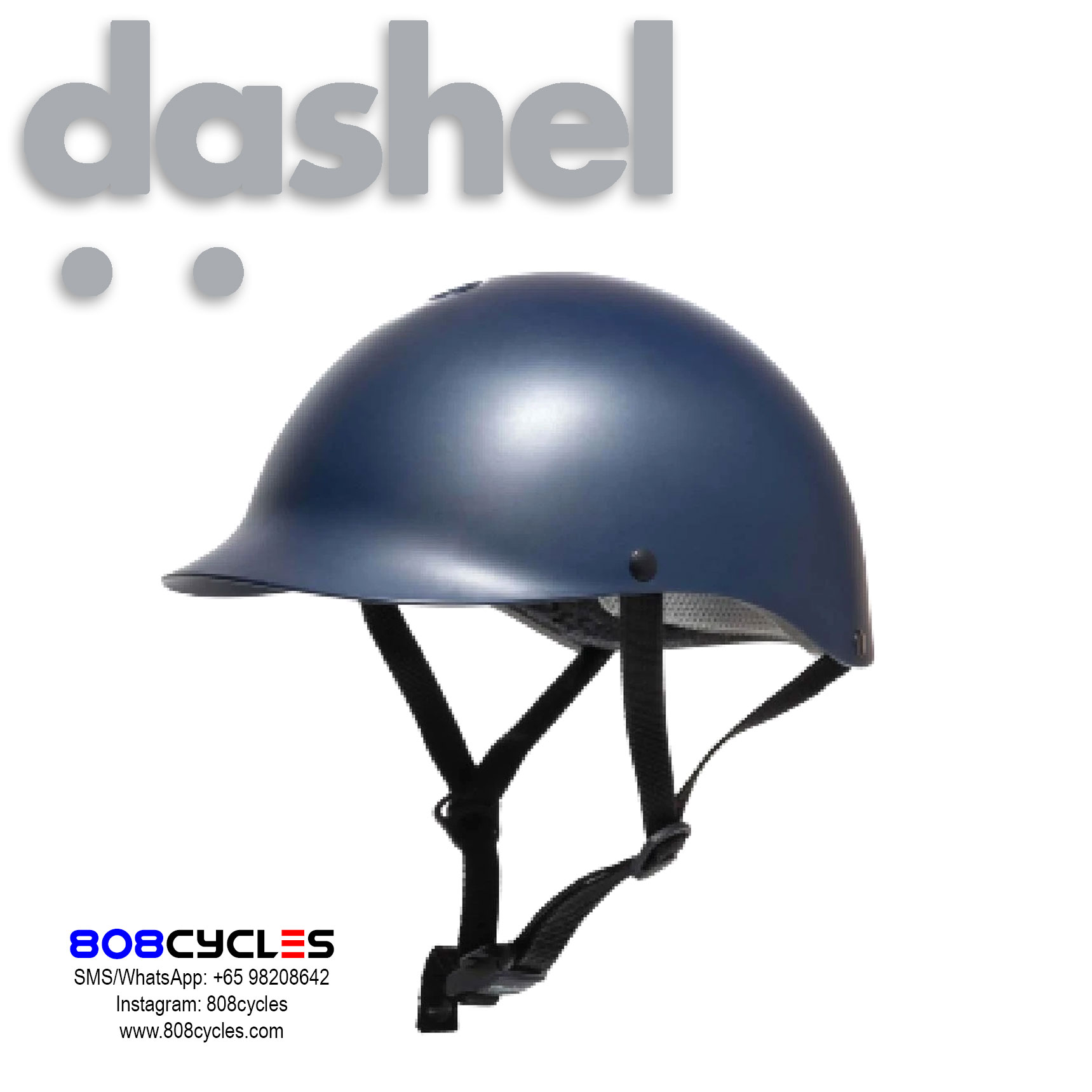 Dashel Urban Cycle Helmet - Navy - Image 4