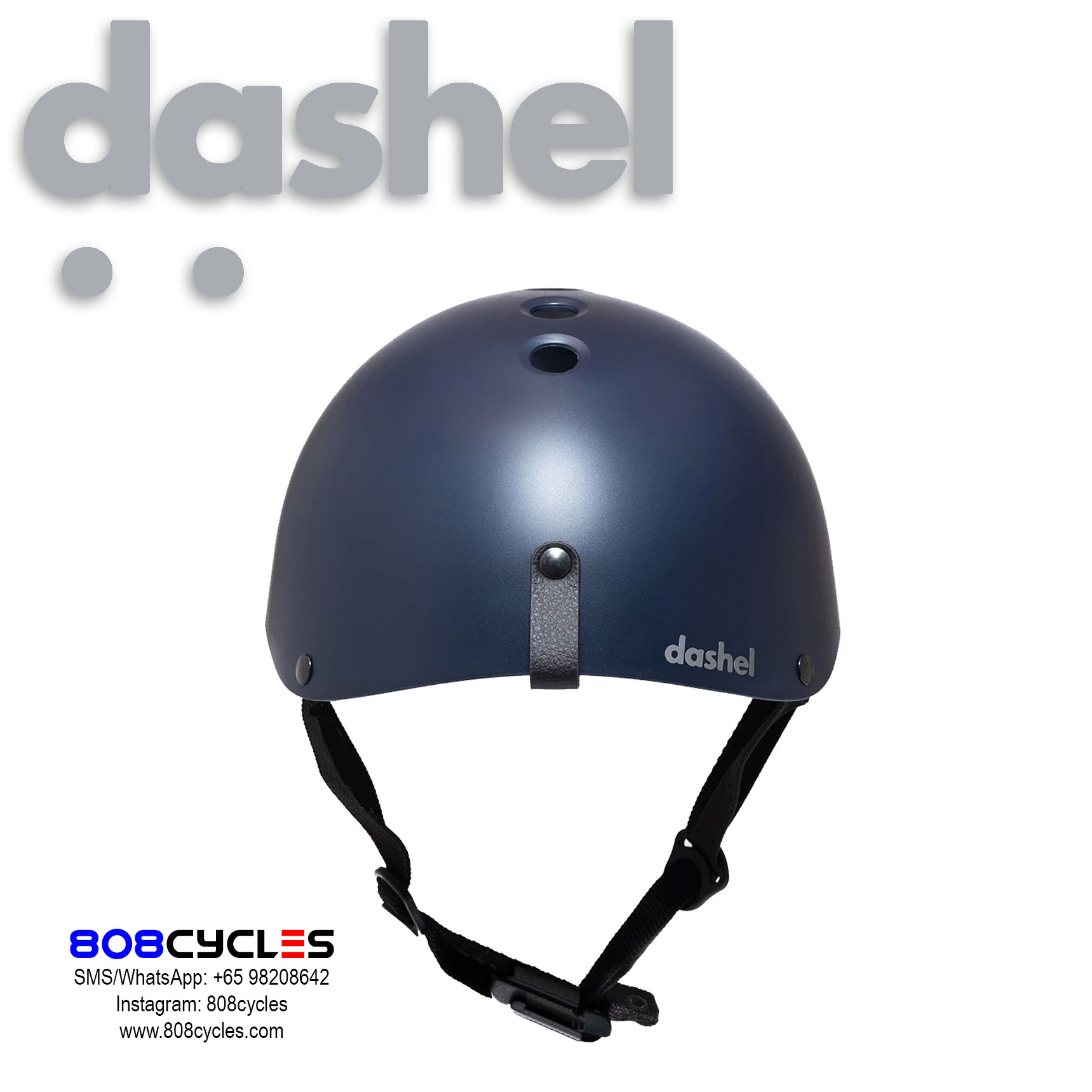 Dashel Urban Cycle Helmet - Navy - Image 2