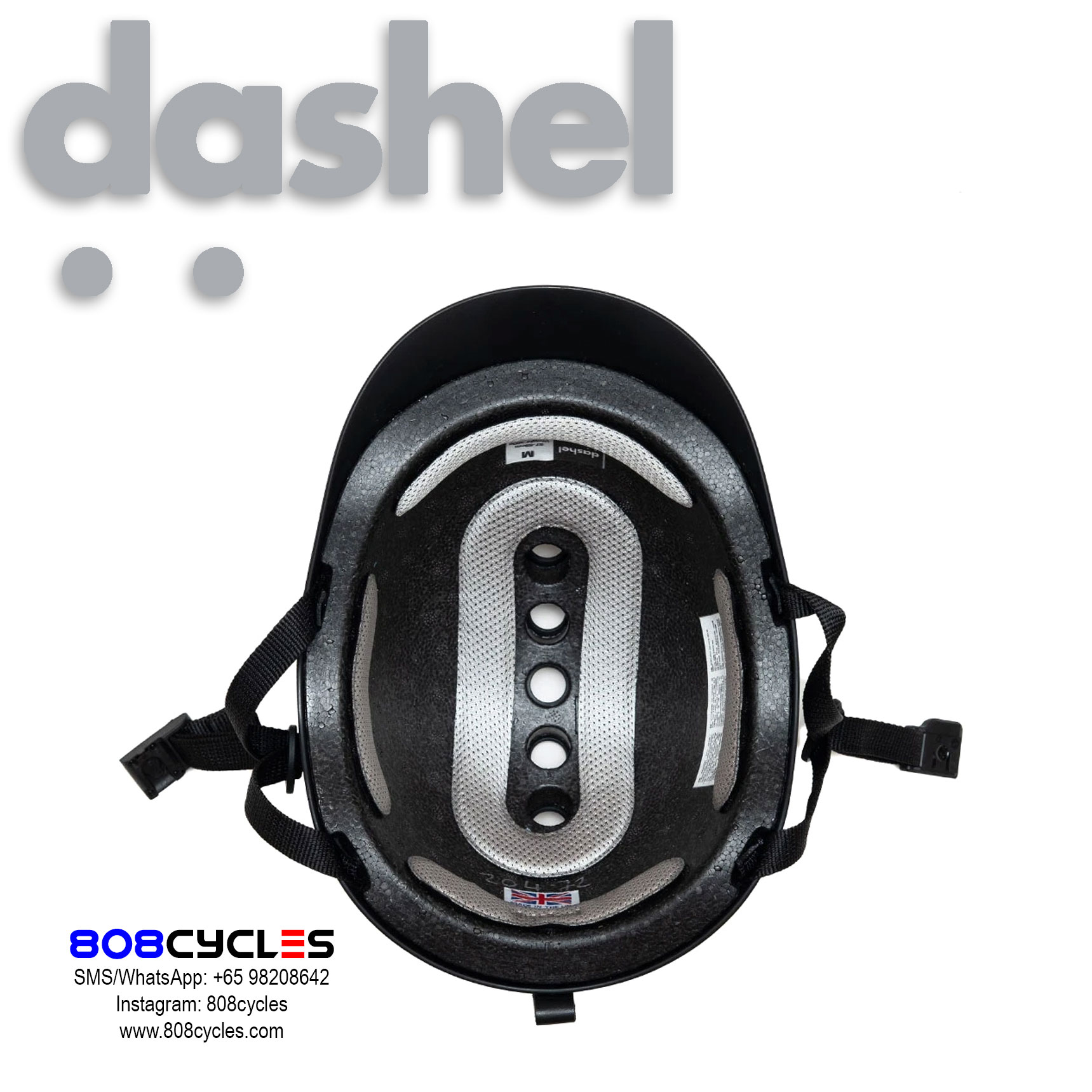 Dashel Urban Cycle Helmet - Red - Image 6
