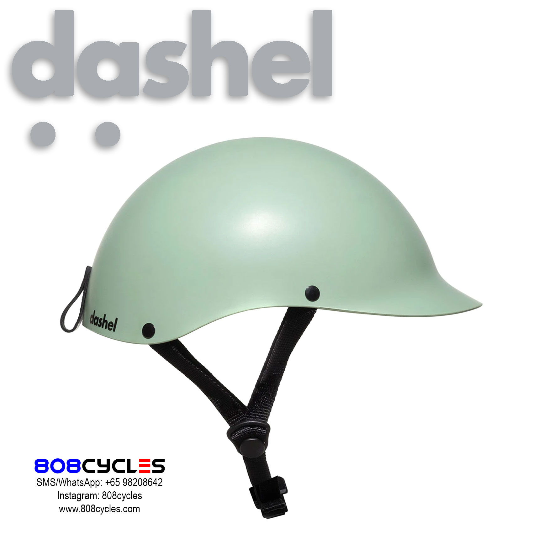 Dashel Urban Cycle Helmet - Sage Green