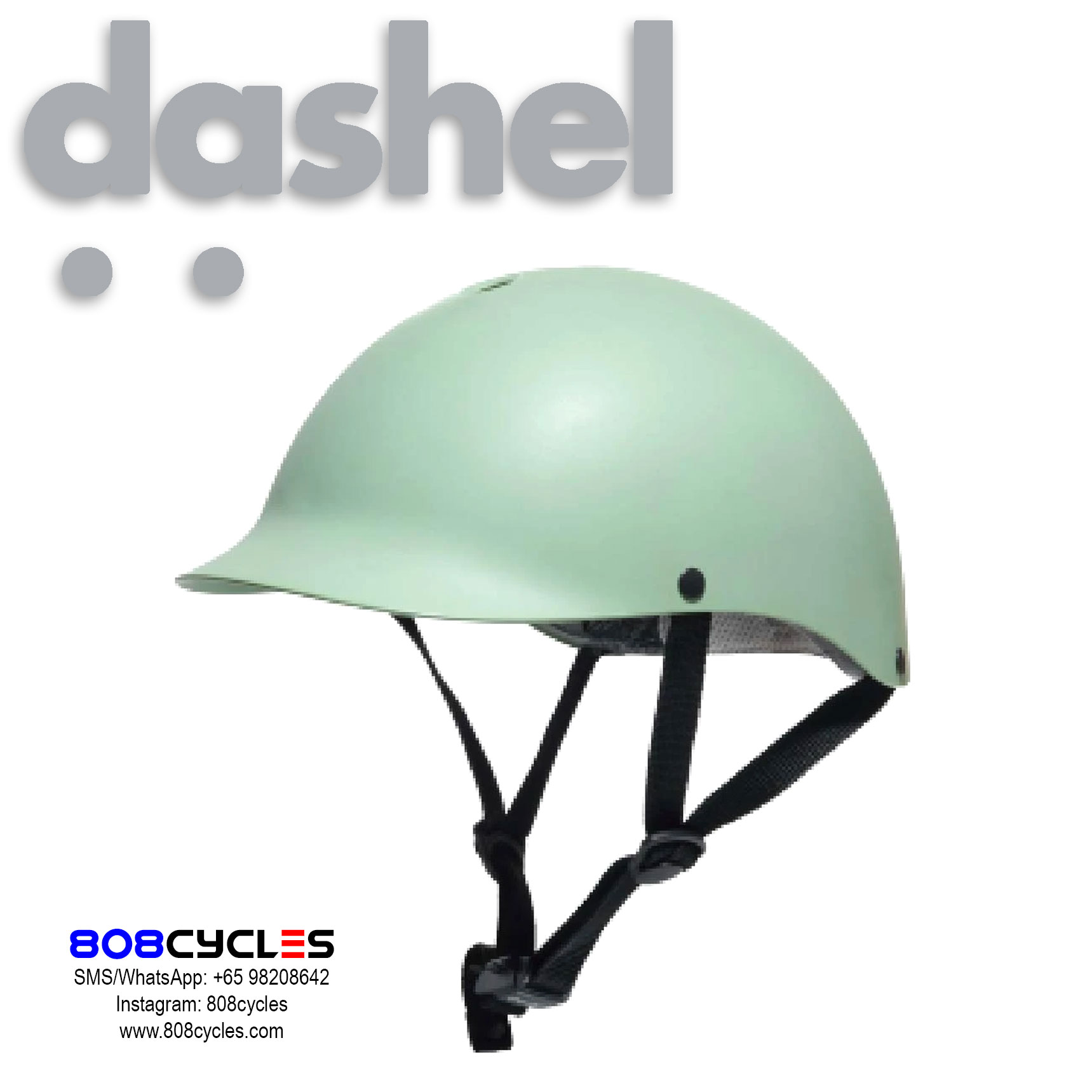 Dashel Urban Cycle Helmet - Sage Green - Image 4