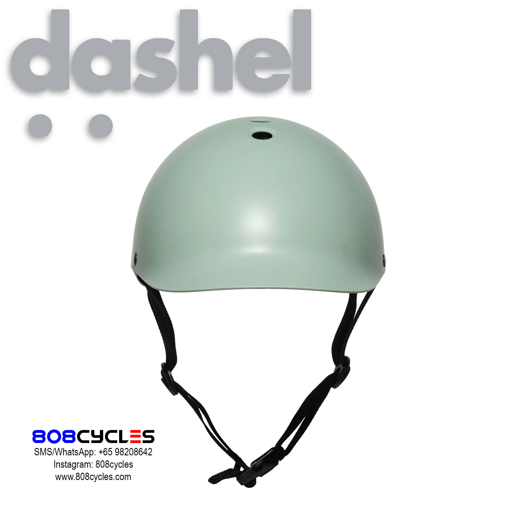 Dashel Urban Cycle Helmet - Sage Green - Image 5