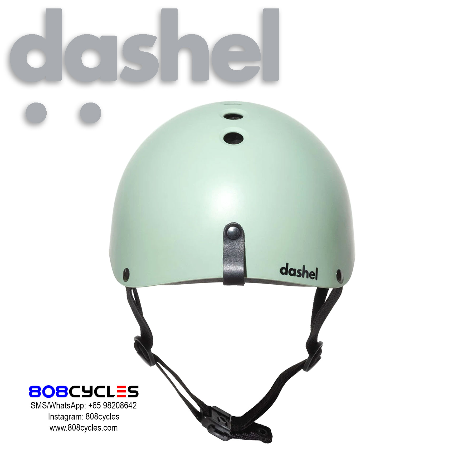 Dashel Urban Cycle Helmet - Sage Green - Image 2