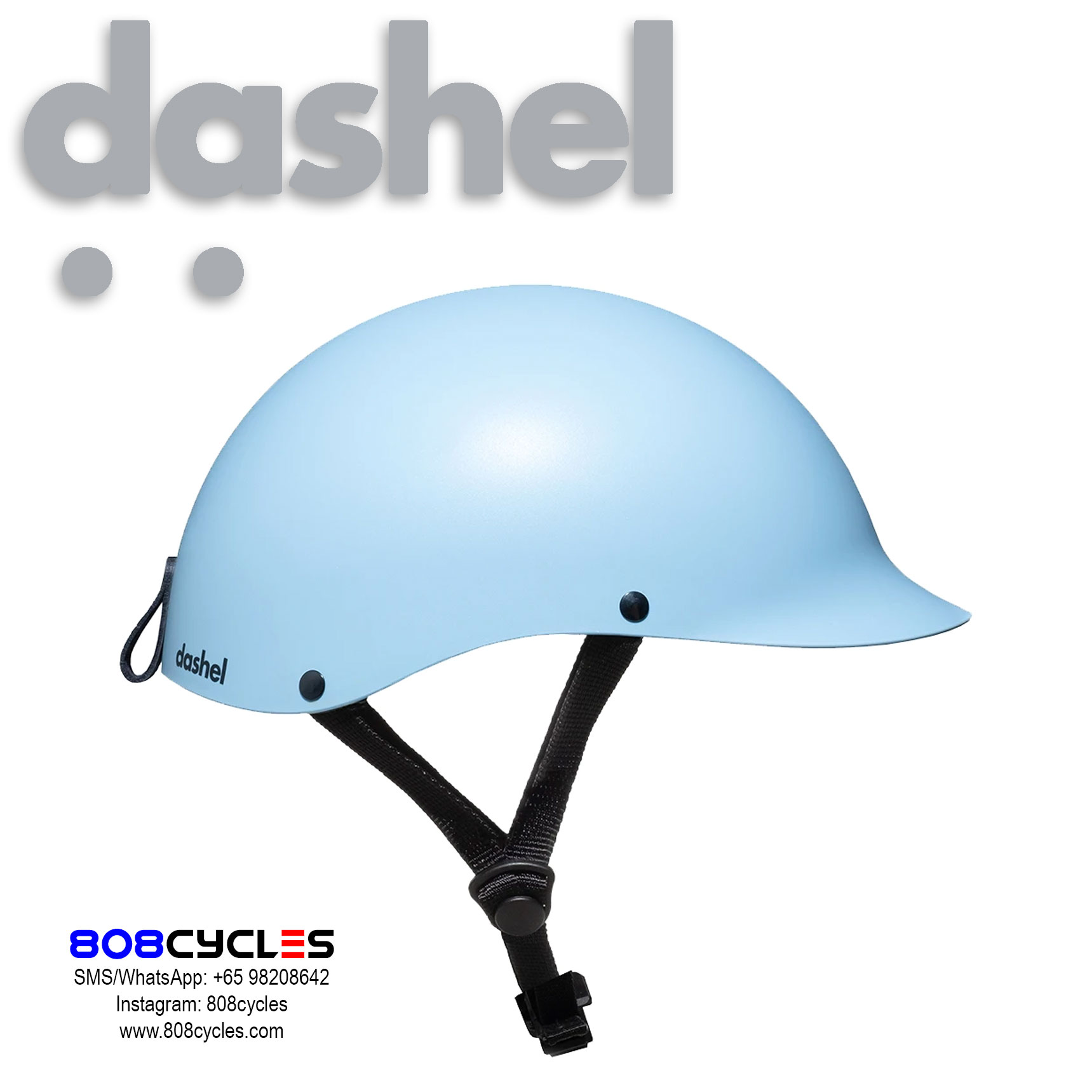 Dashel Urban Cycle Helmet - Sky Blue