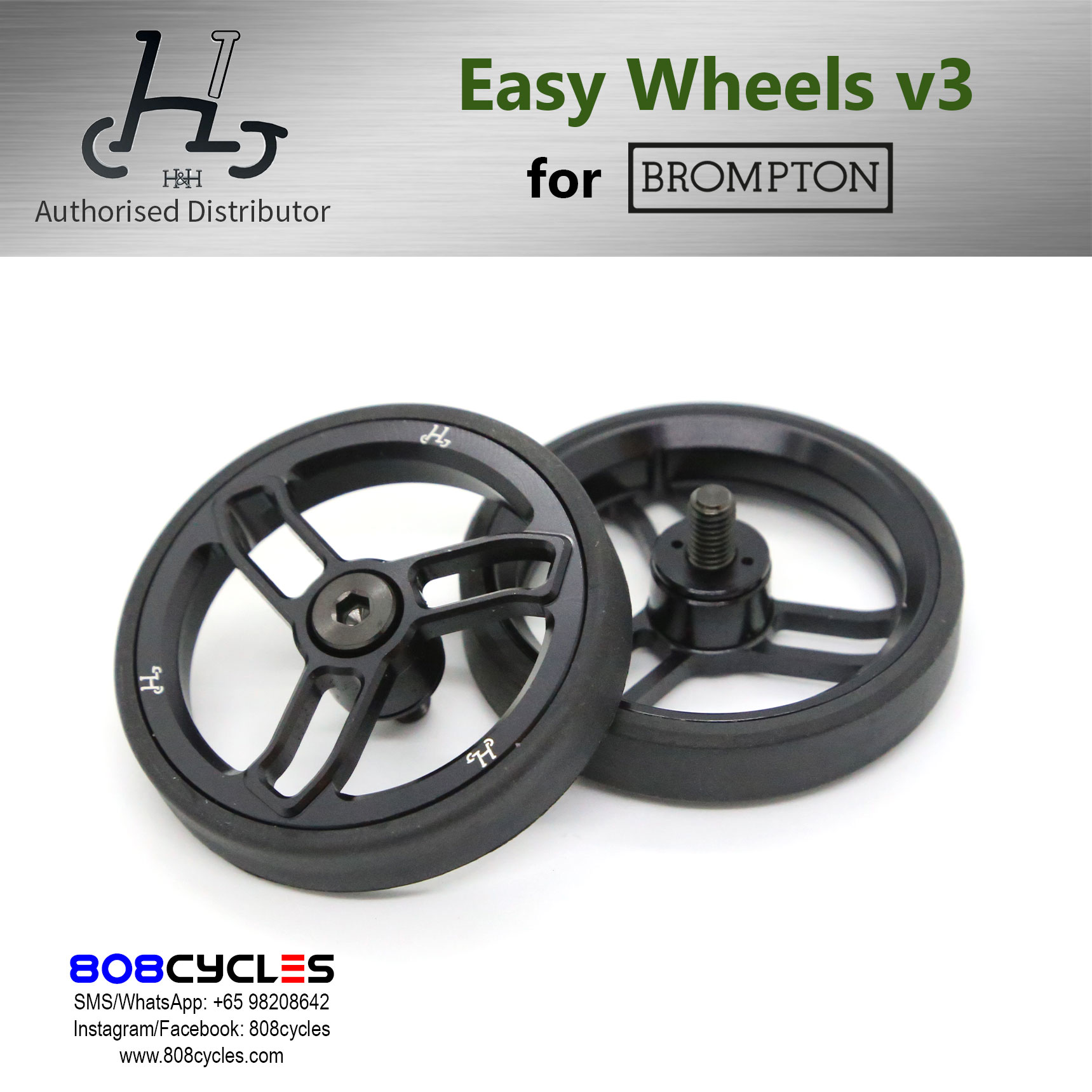 H&H EZ wheels v3 63mm - Image 2