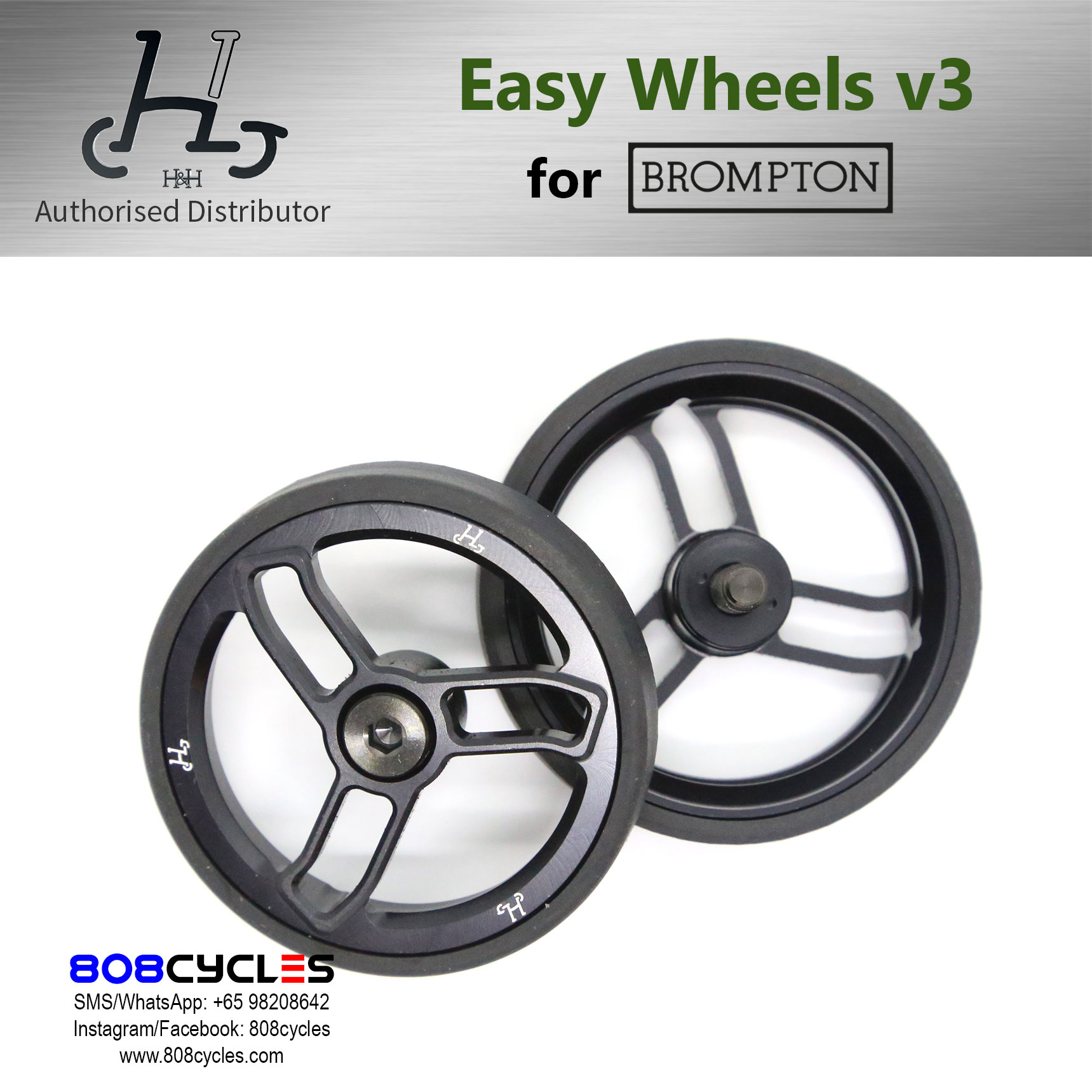 H&H EZ wheels v3 63mm - Image 3