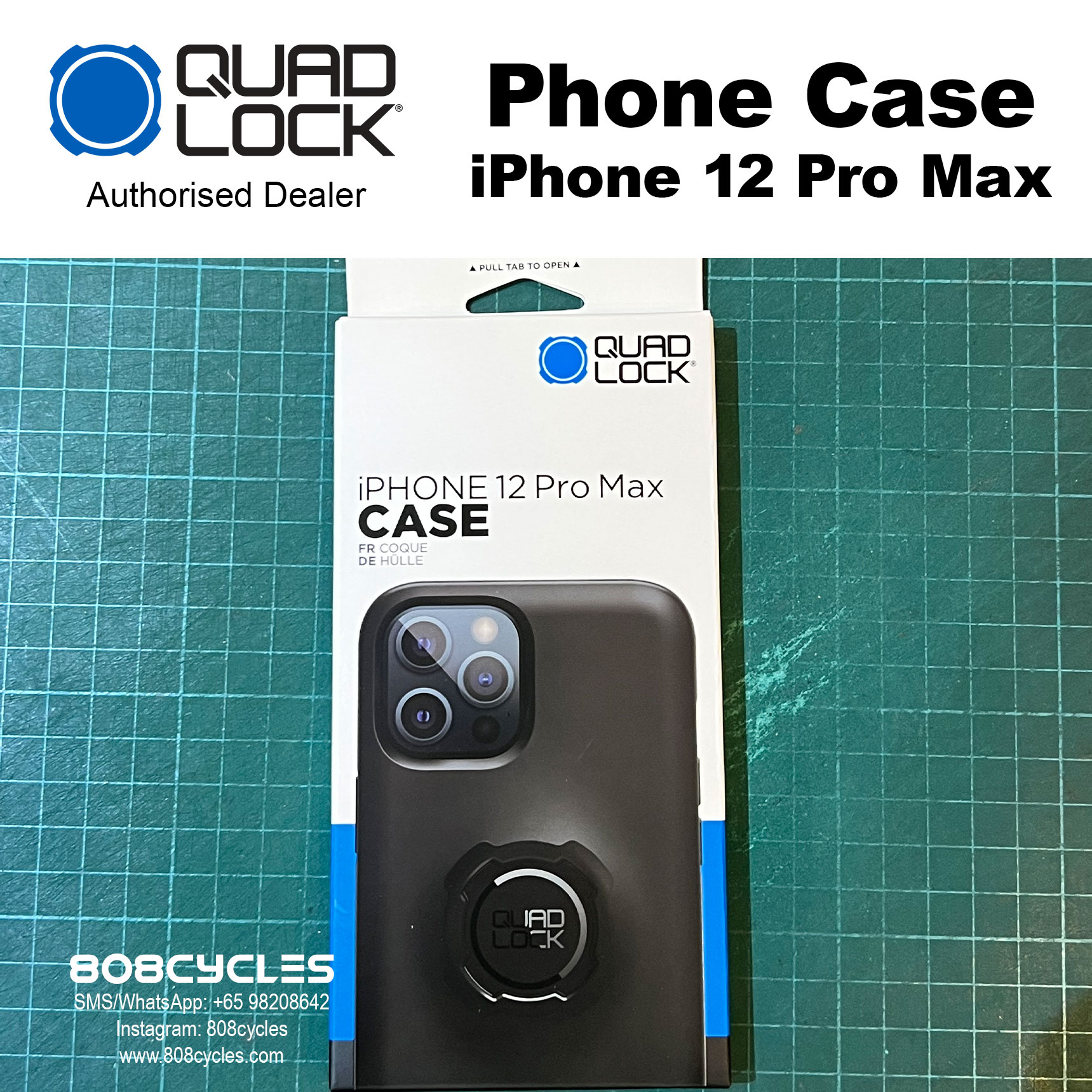 Quad Lock iPHONE 12 Pro Max CASE