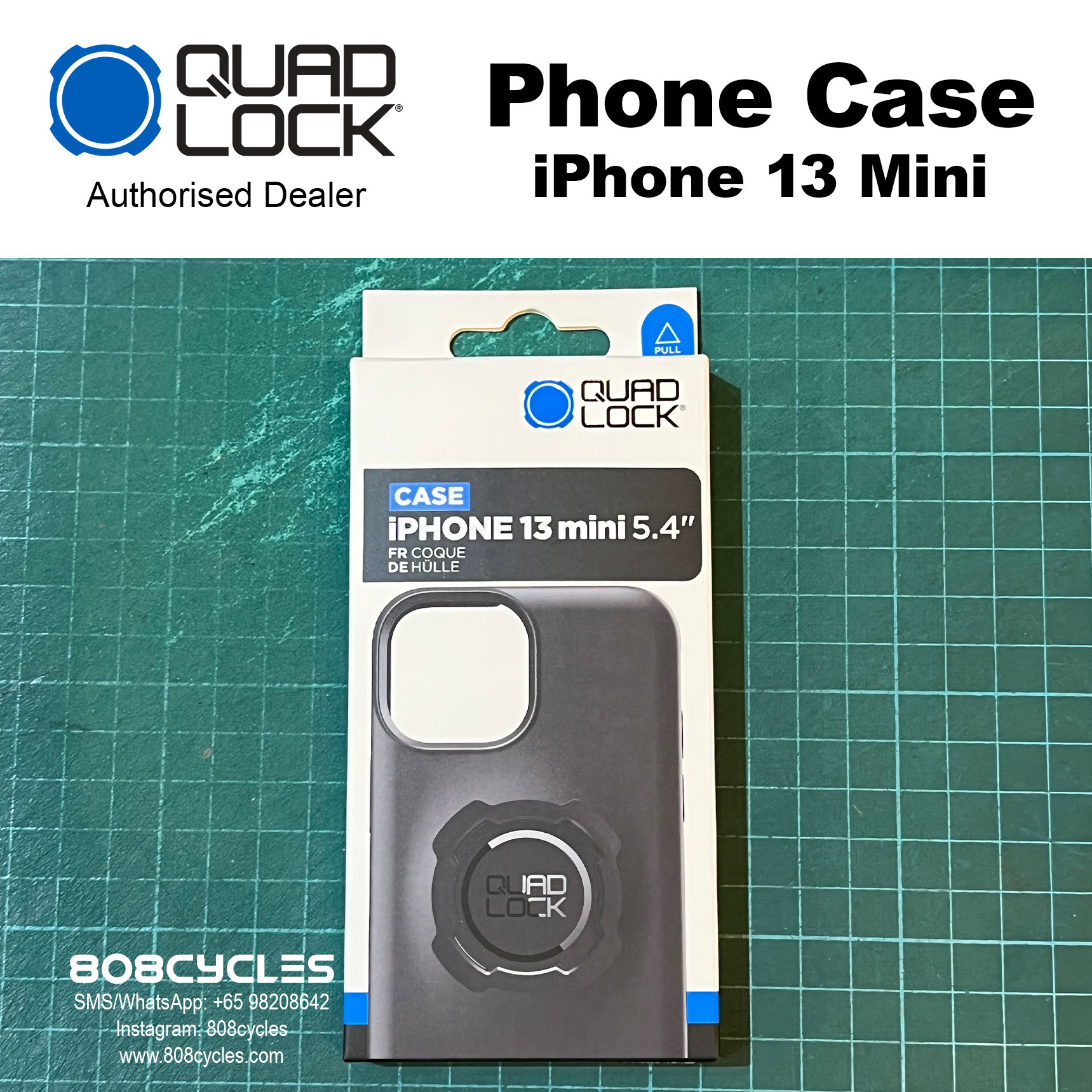 Quad Lock iPHONE 13 mini CASE