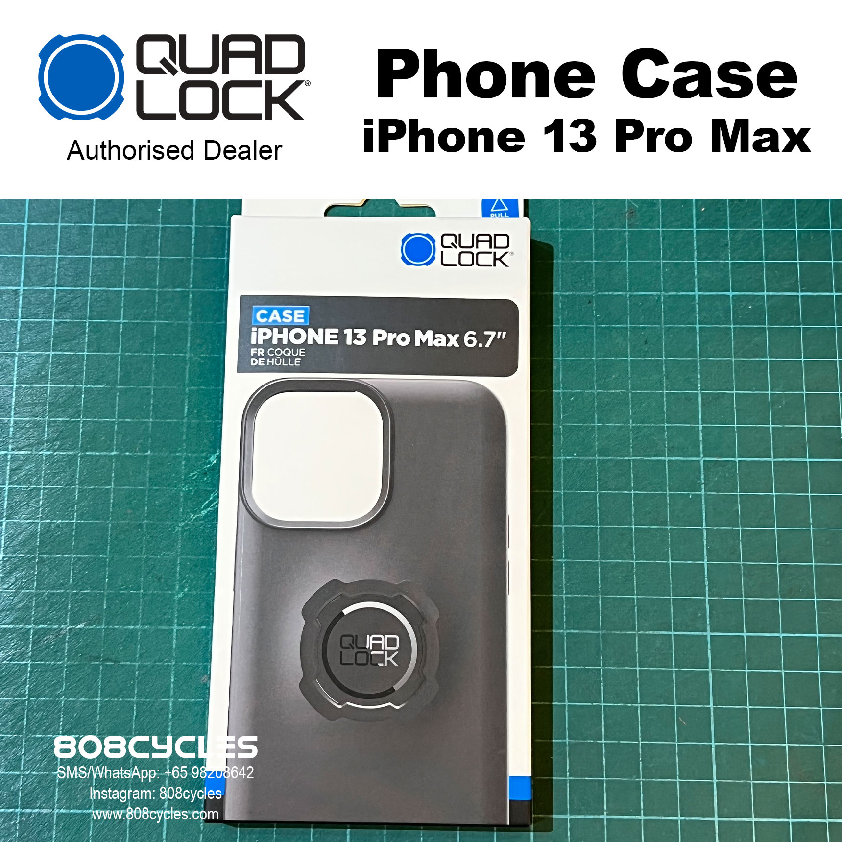 Quad Lock iPHONE 13 Pro Max CASE