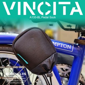 Vincita A133-BL Pedal Socks Black