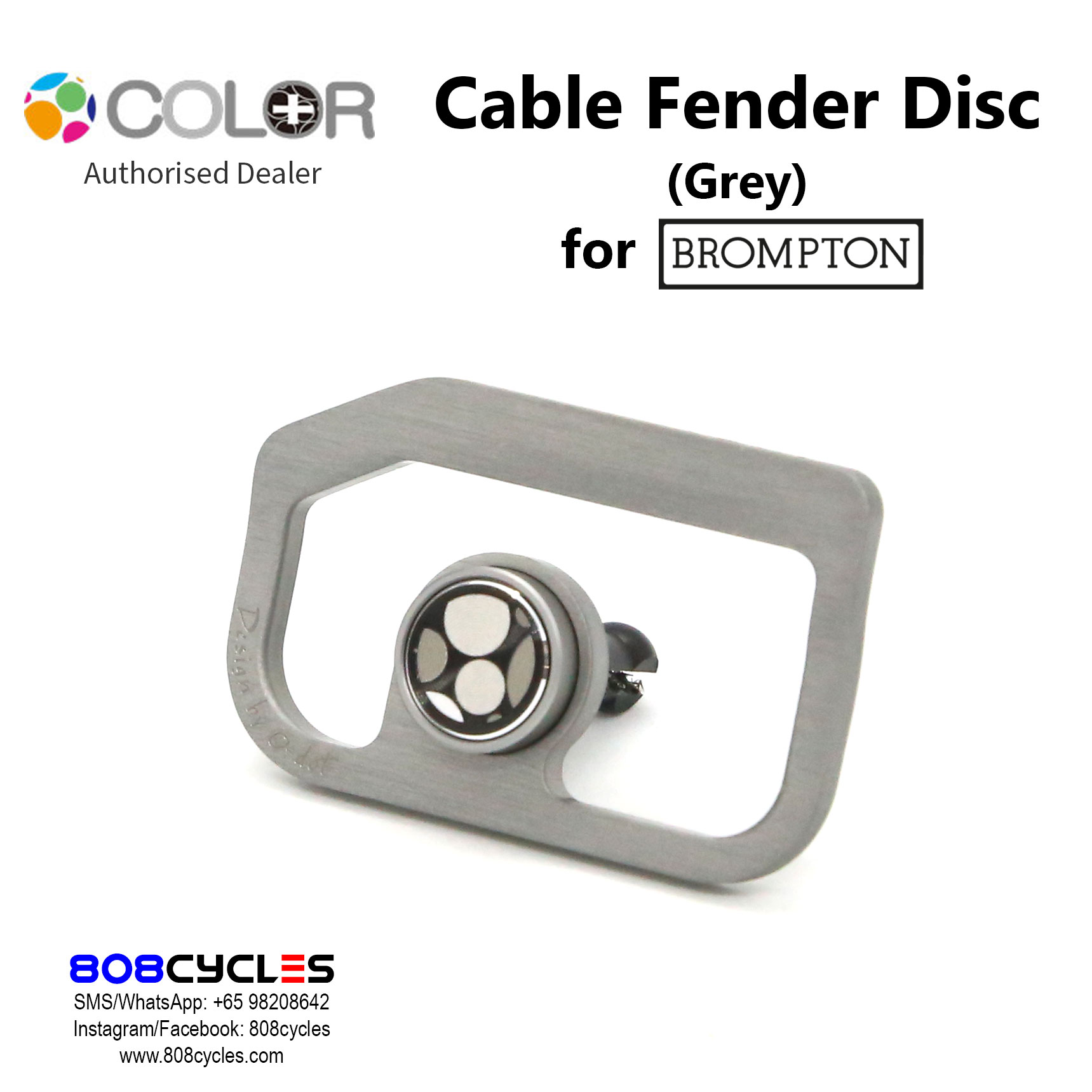 ColorPlus Cable Fender Disc BRP01