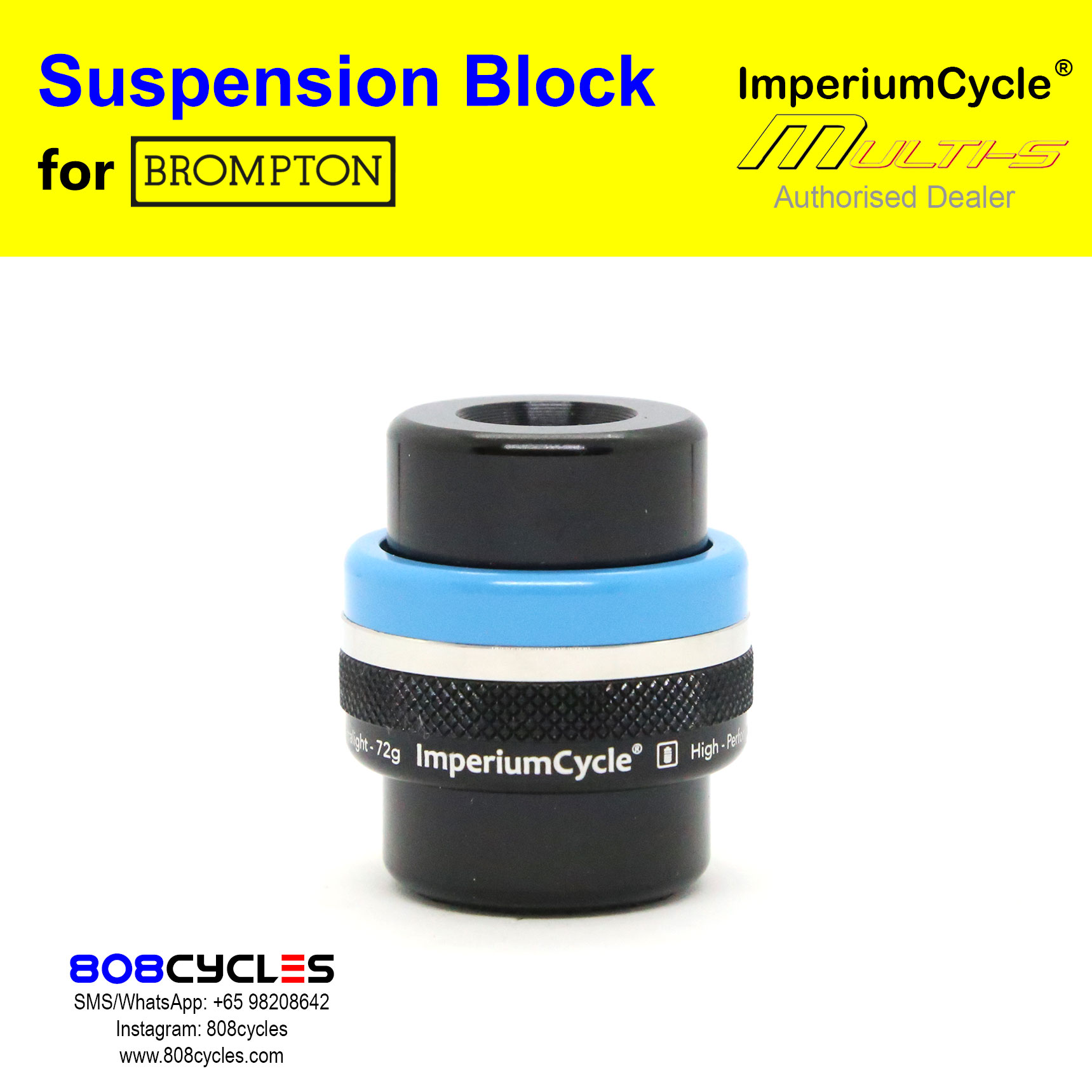 ImperiumCycle Suspension for Brompton A or old C Line - Image 5