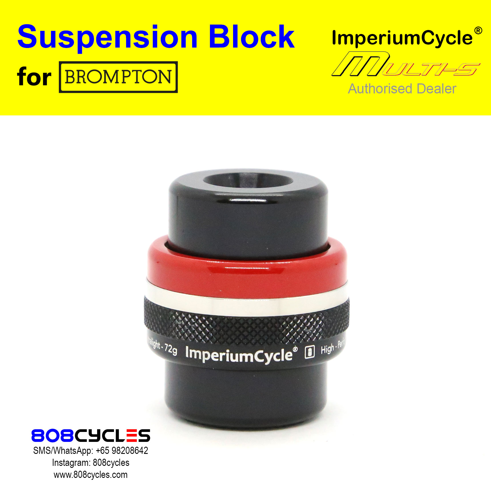 ImperiumCycle Suspension for Brompton A or old C Line - Image 3