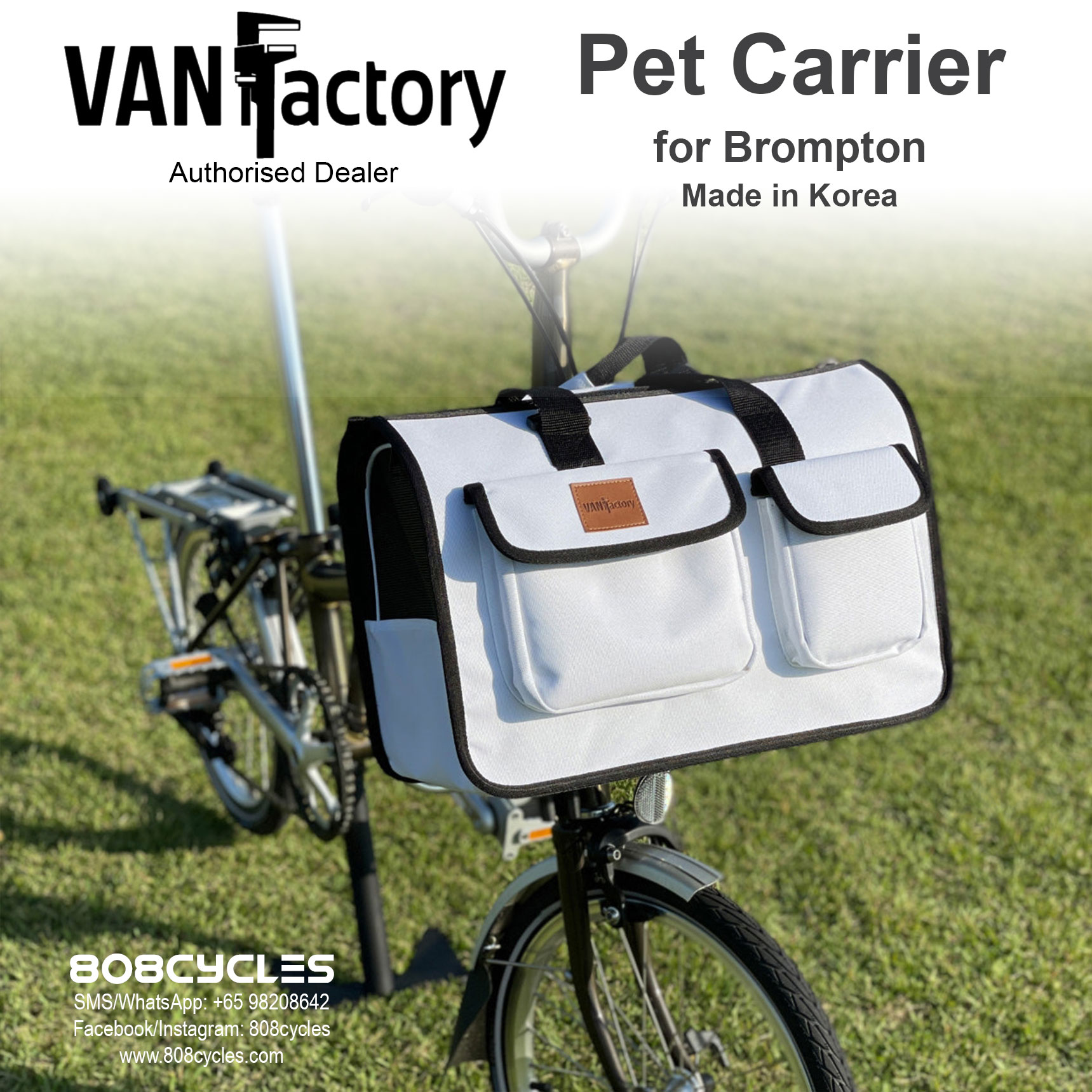 VanFactory SoPoong Pet Carrier - White - Image 7