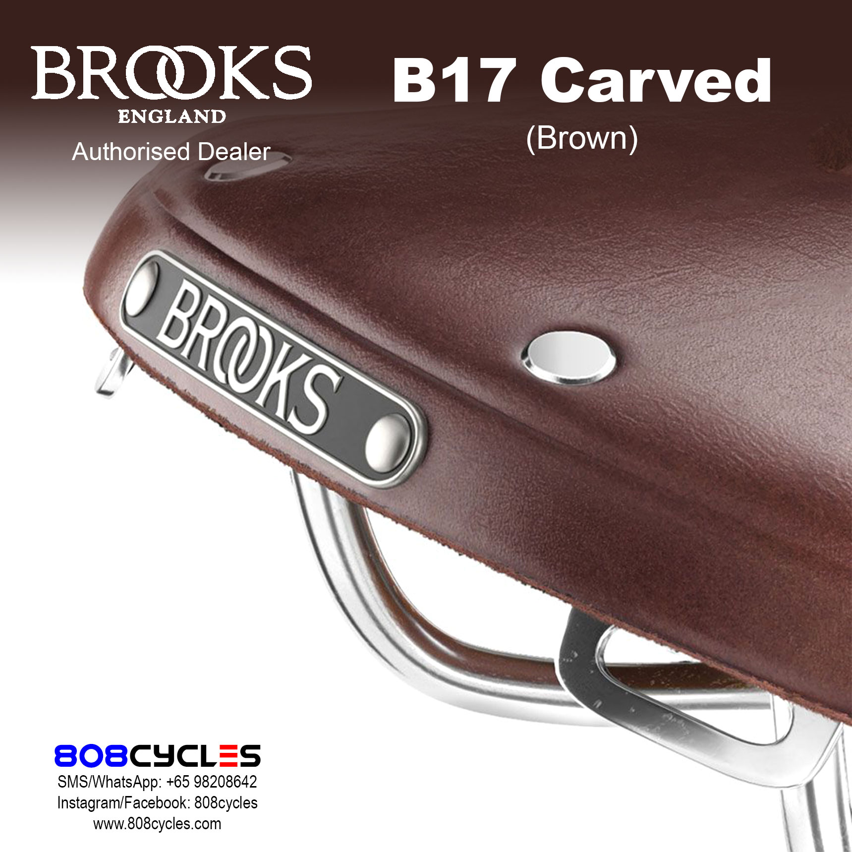Brooks B17 Carved - Image 8