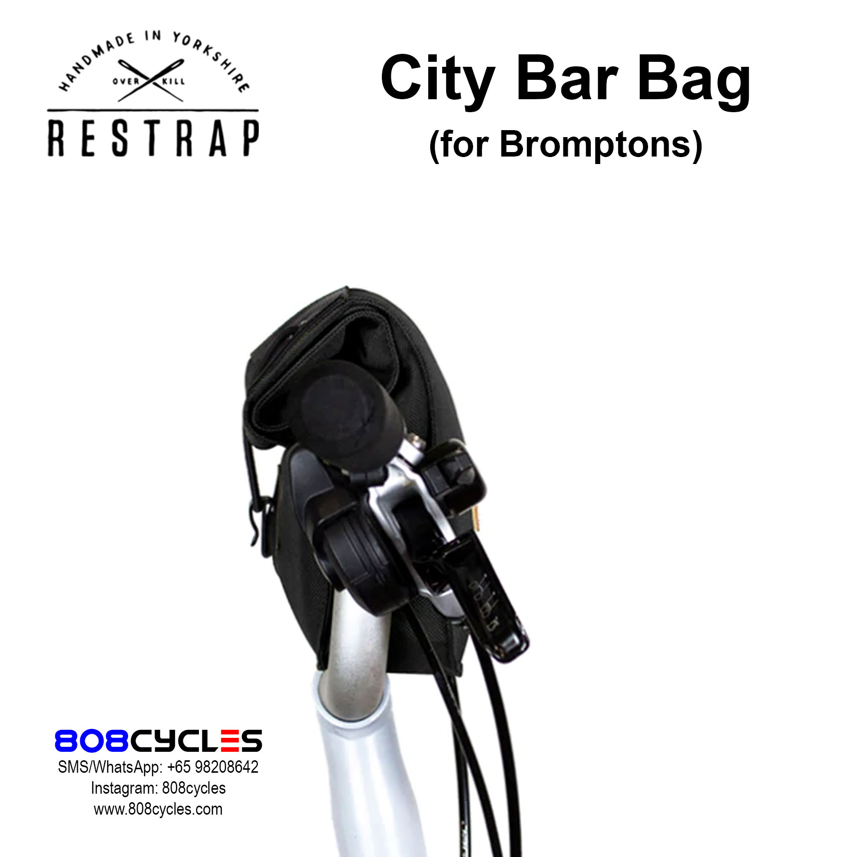 Restrap City Bar Bag - Image 3
