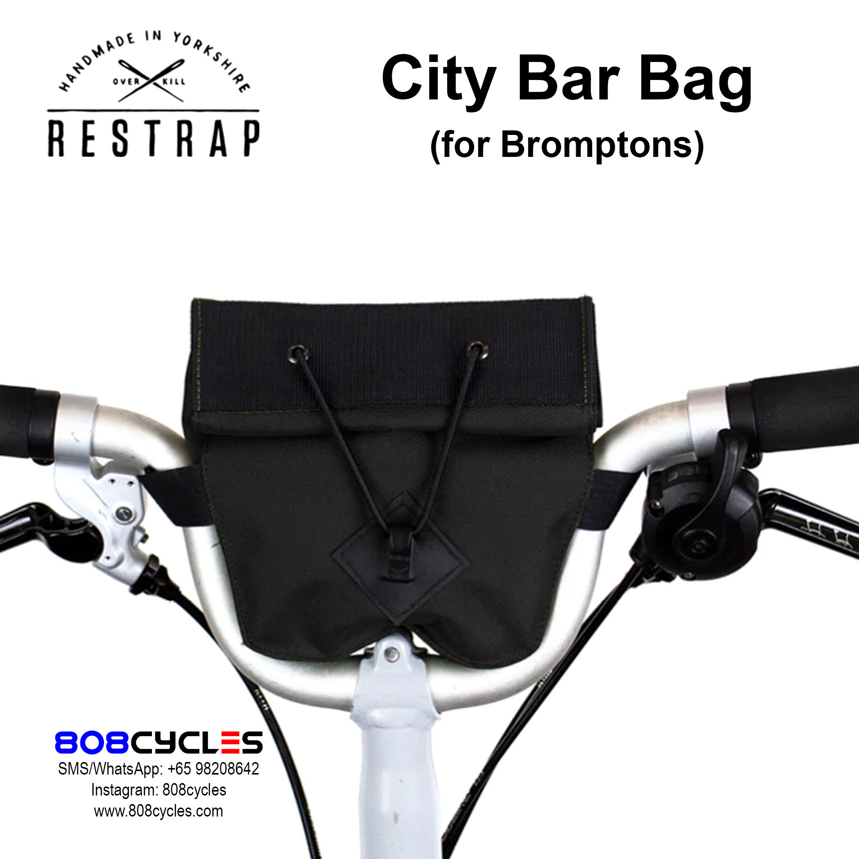 Restrap City Bar Bag - Image 4
