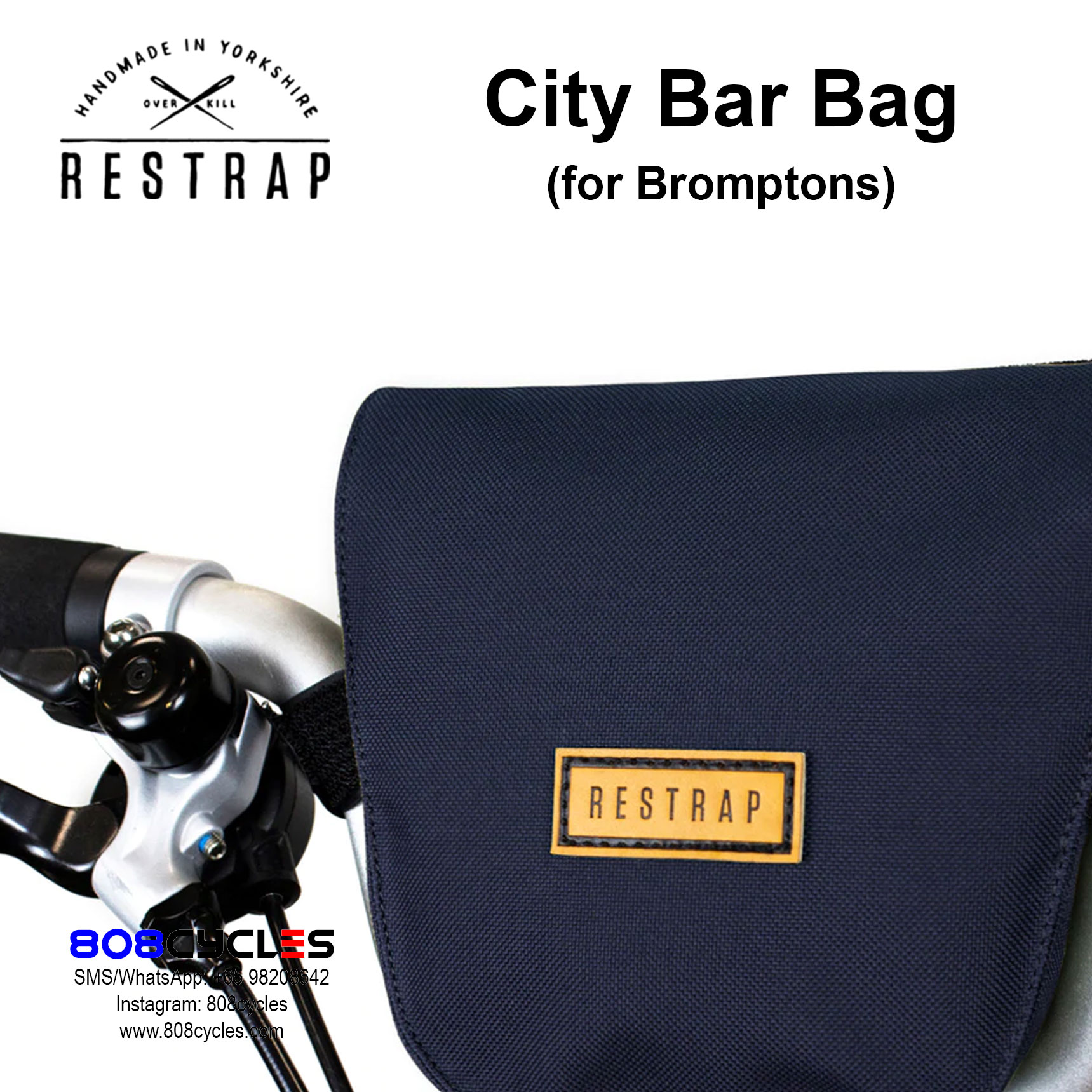 Restrap City Bar Bag - Image 9