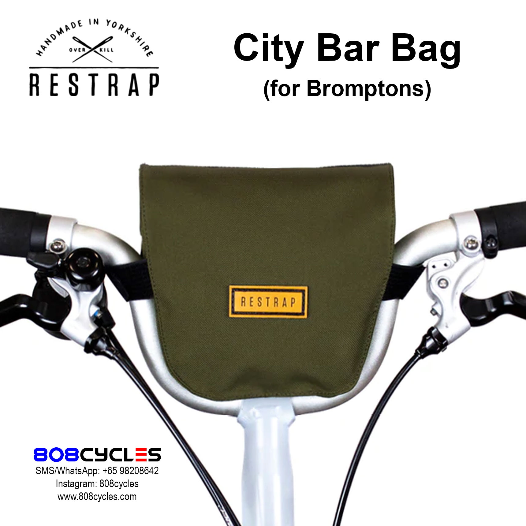 Restrap City Bar Bag - Image 10