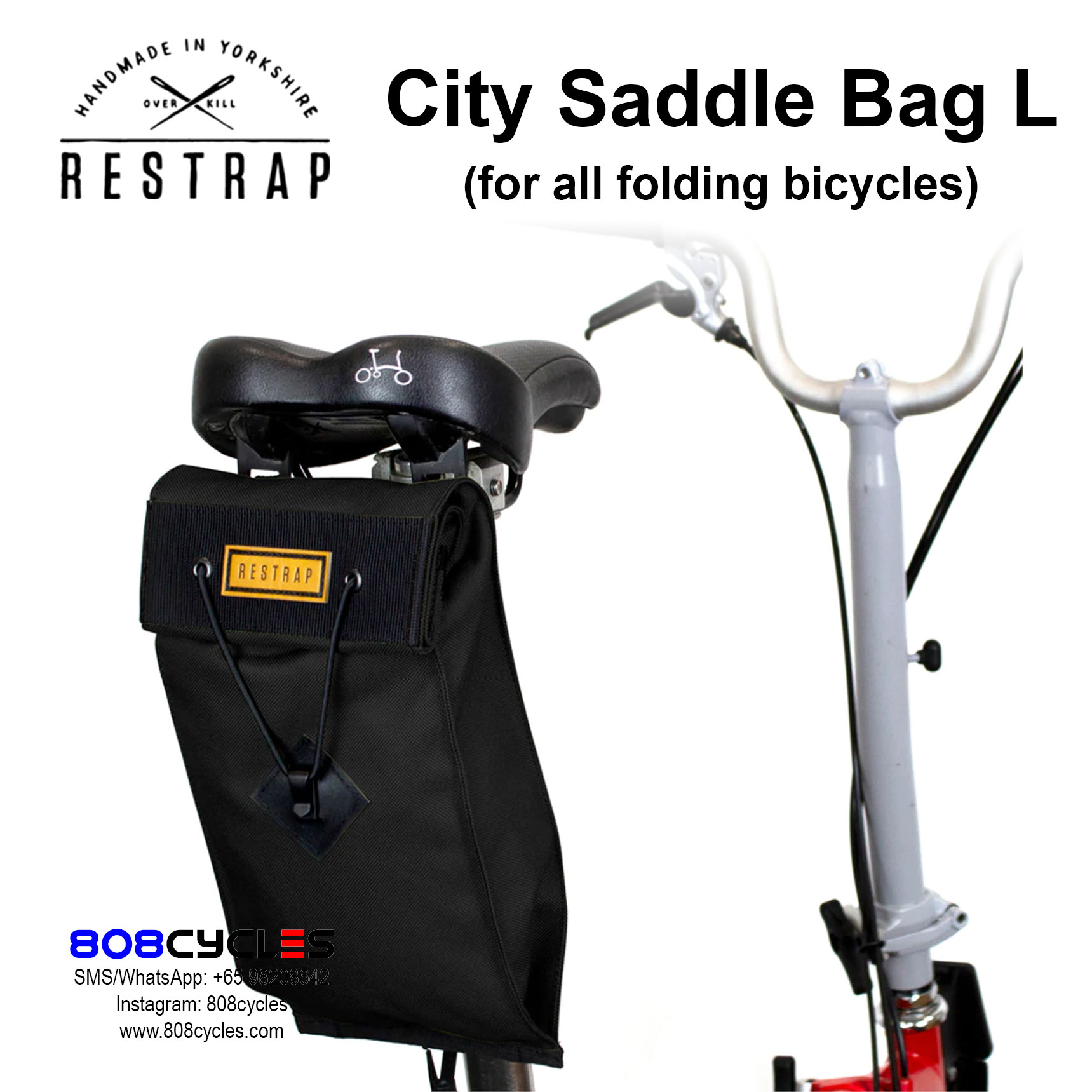 Restrap City Saddle Bag Large - Image 2