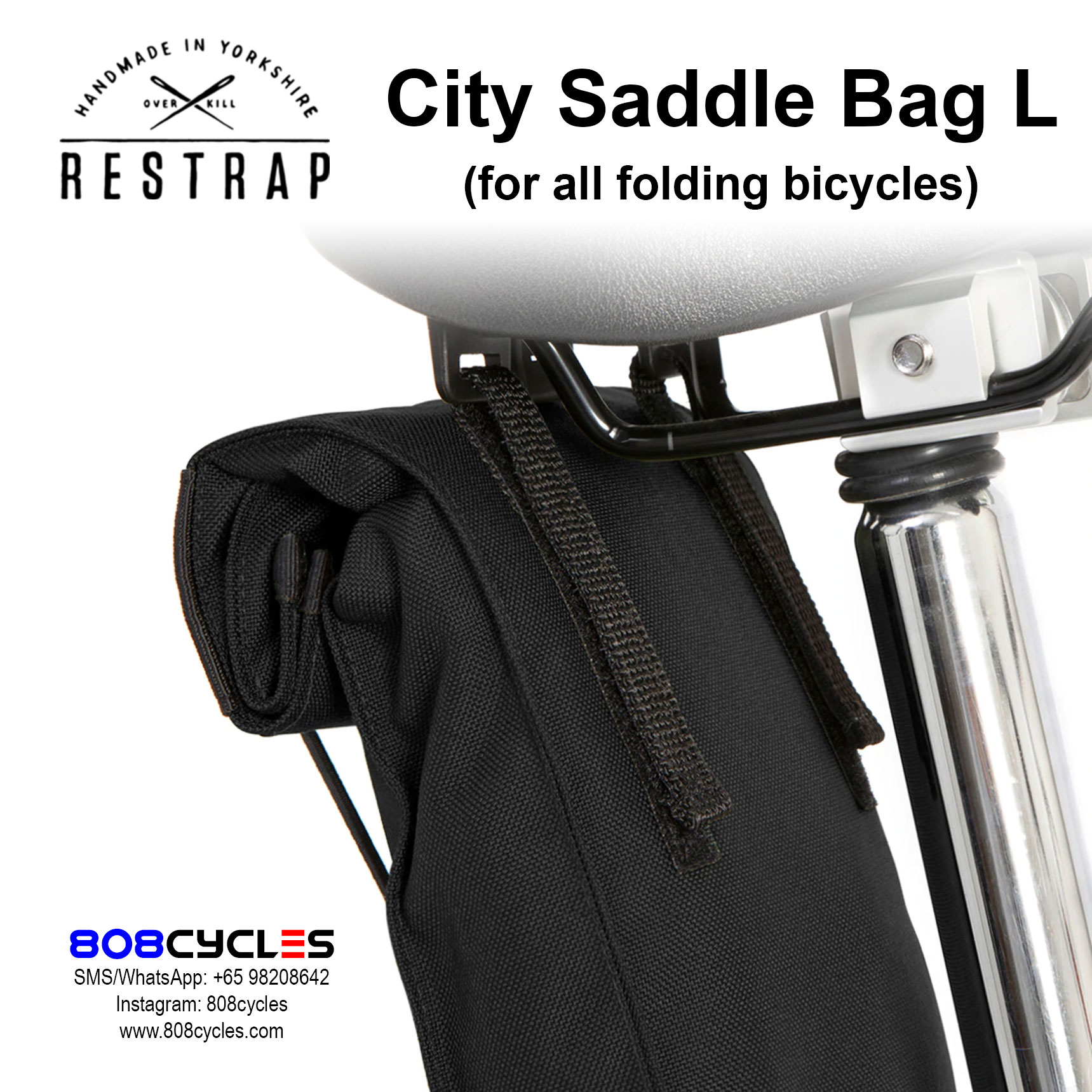 Restrap City Saddle Bag Large - Image 5