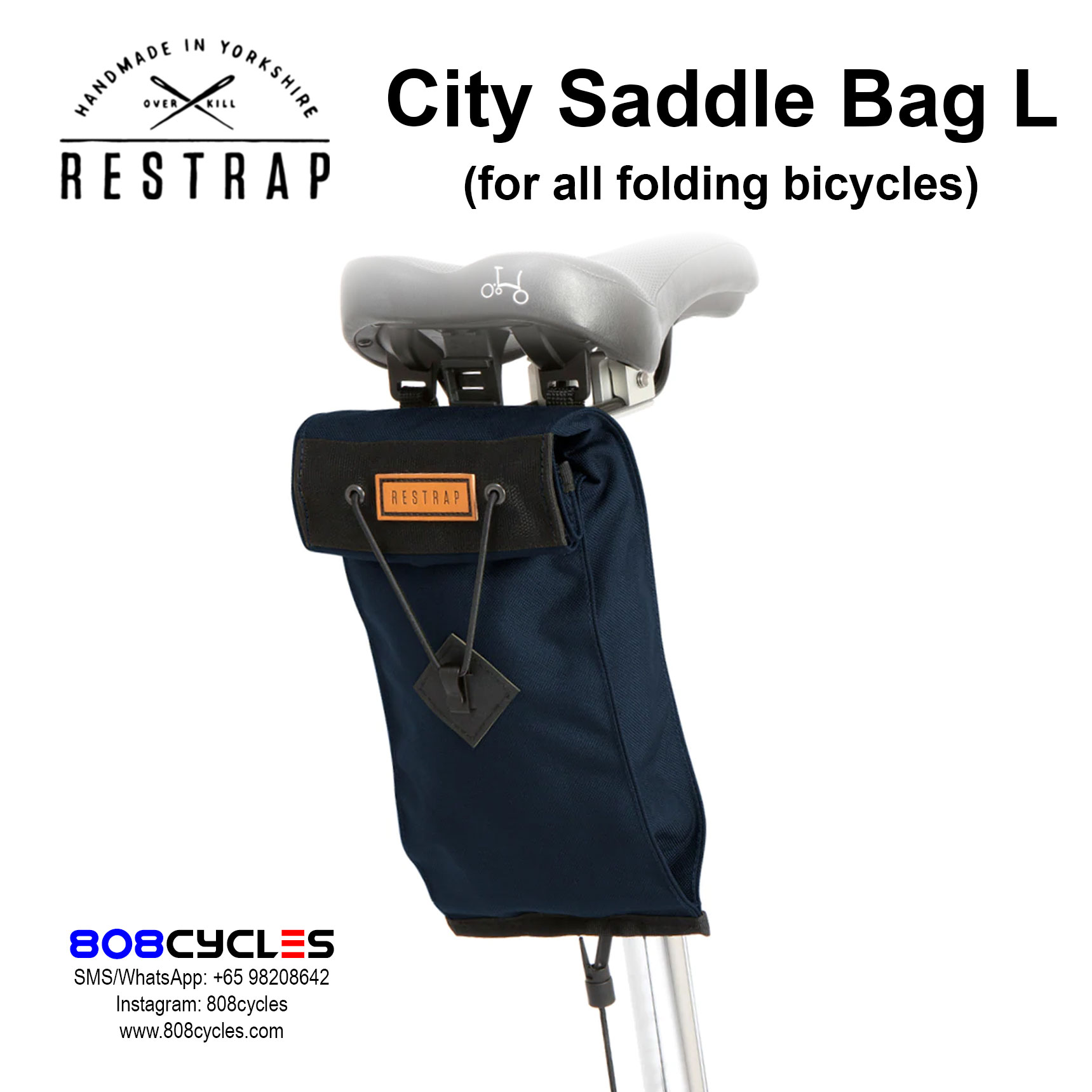 Restrap City Saddle Bag Large